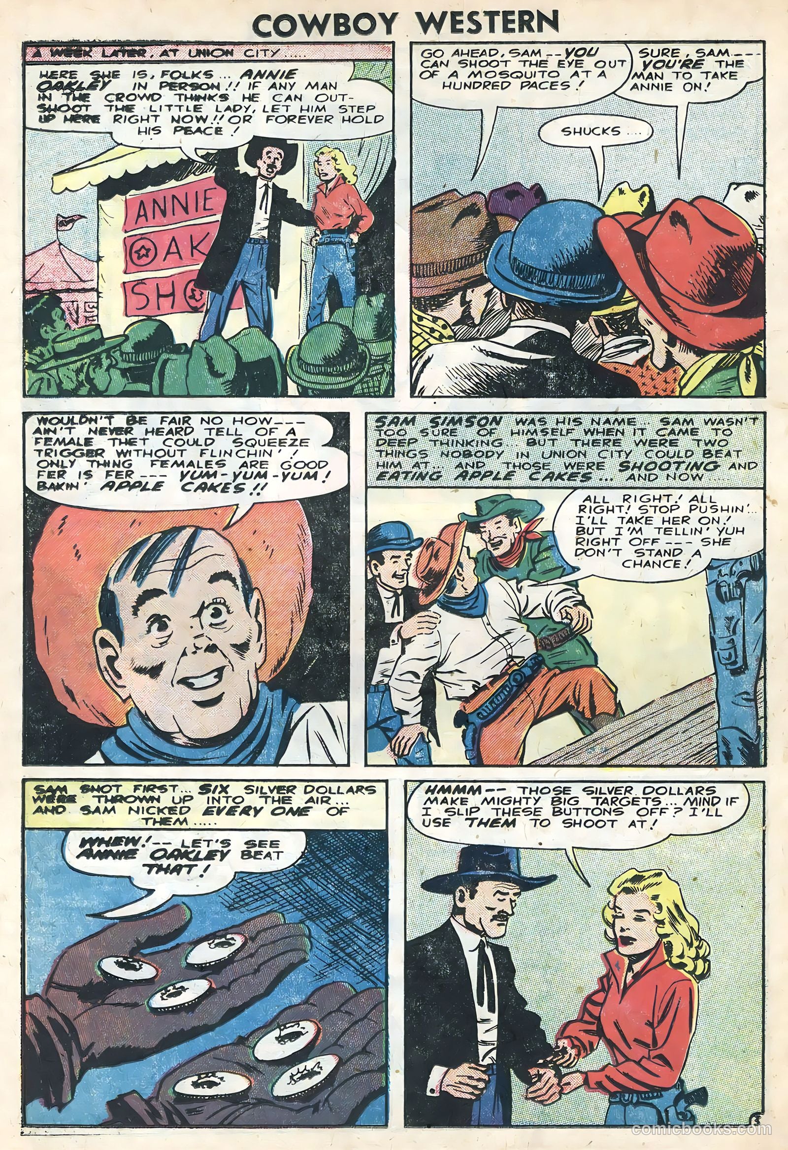 Cowboy Western #61 (1956) — page 26 of 36