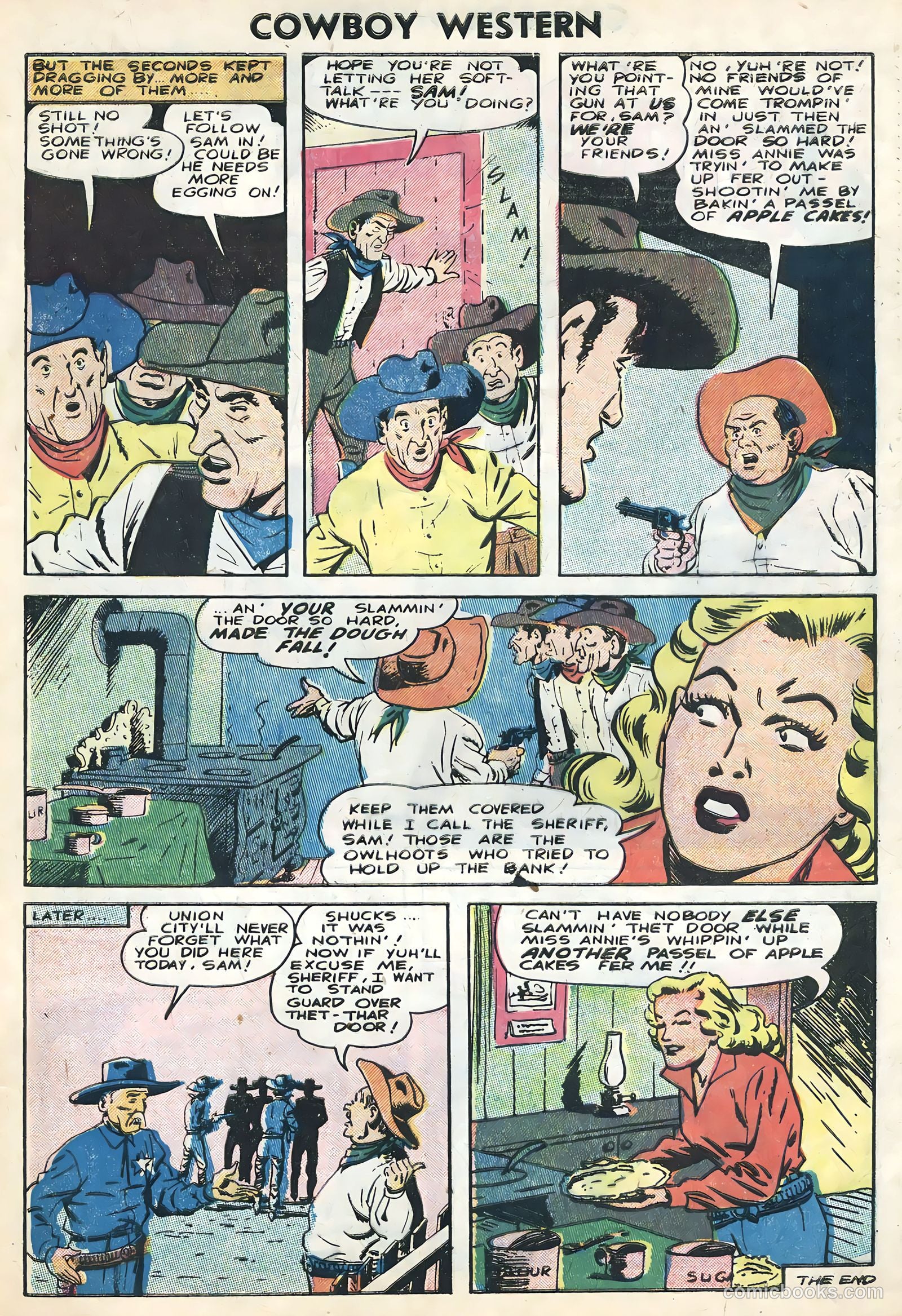 Cowboy Western #61 (1956) — page 29 of 36