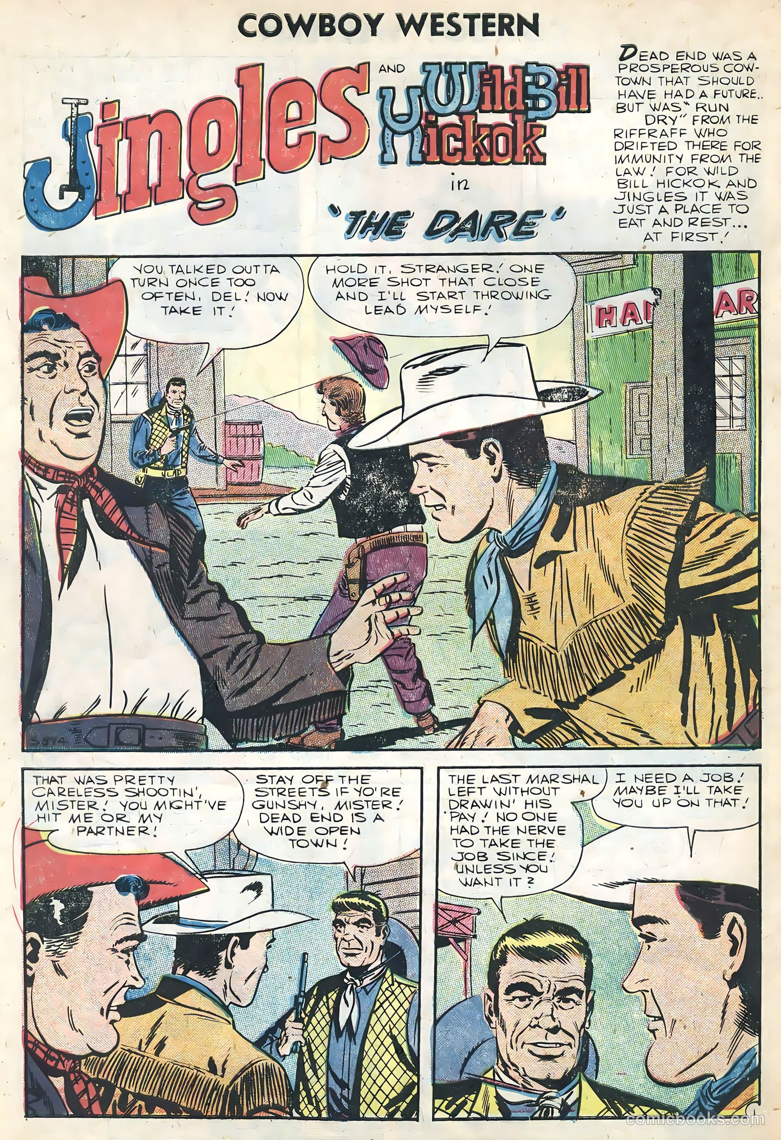 Cowboy Western #61 (1956) — page 30 of 36