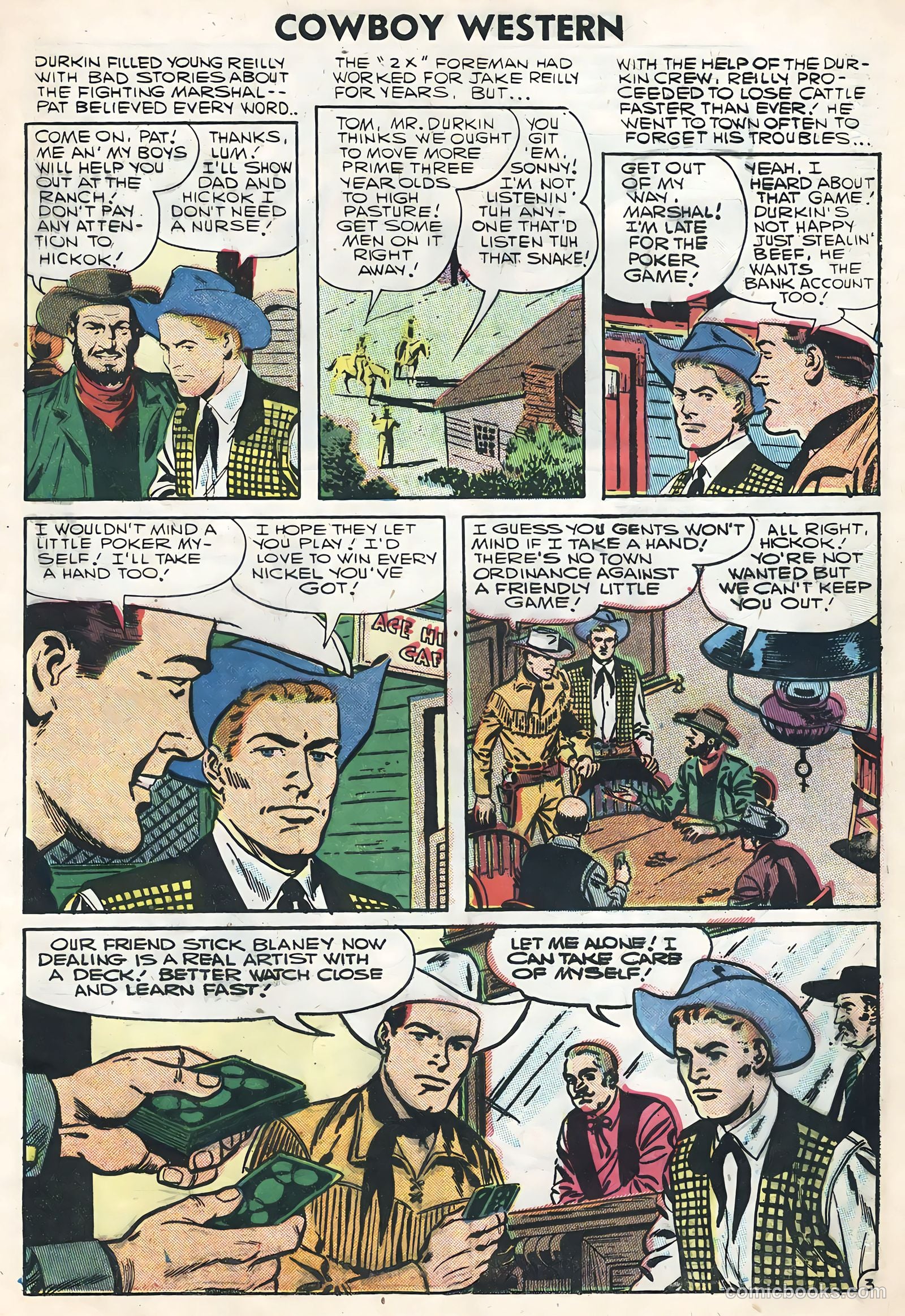 Cowboy Western #62 (1957) — page 5 of 36