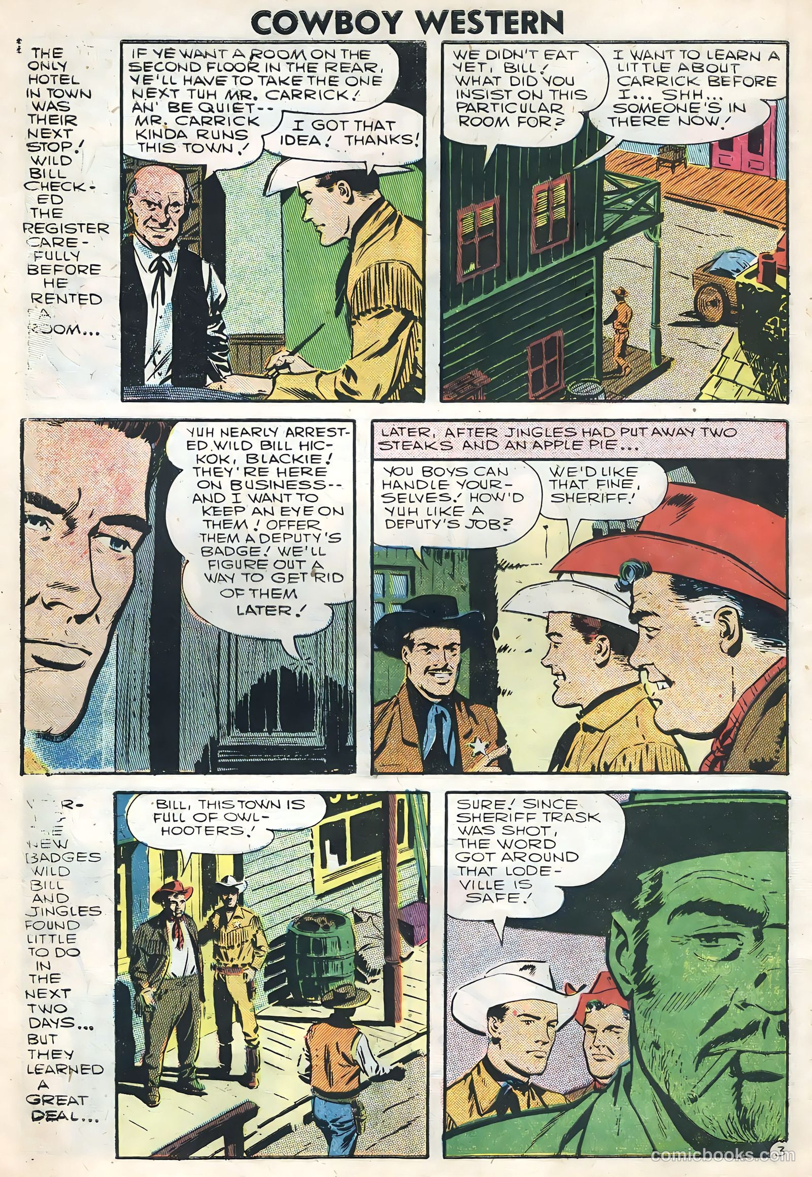 Cowboy Western #62 (1957) — page 10 of 36
