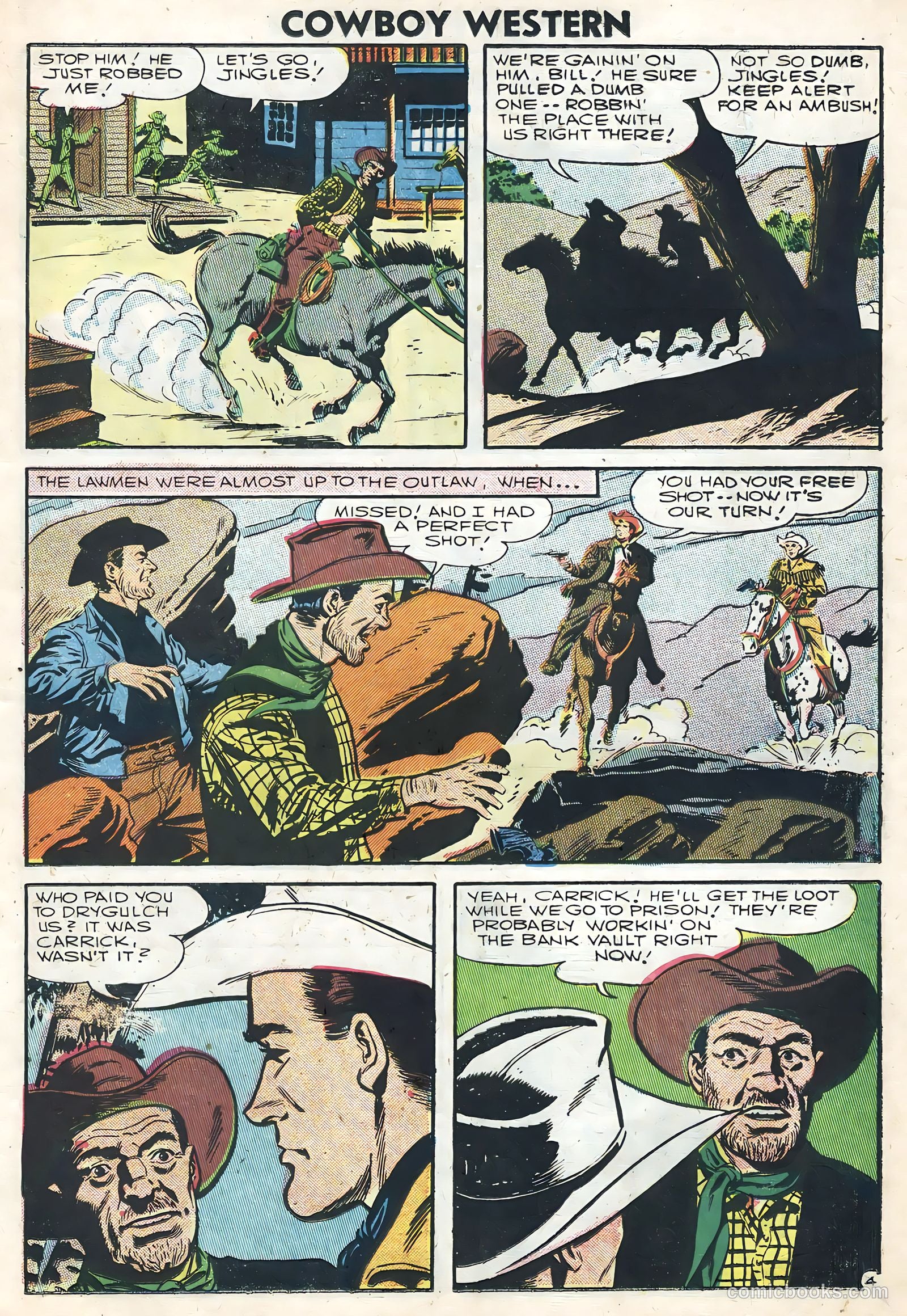 Cowboy Western #62 (1957) — page 11 of 36