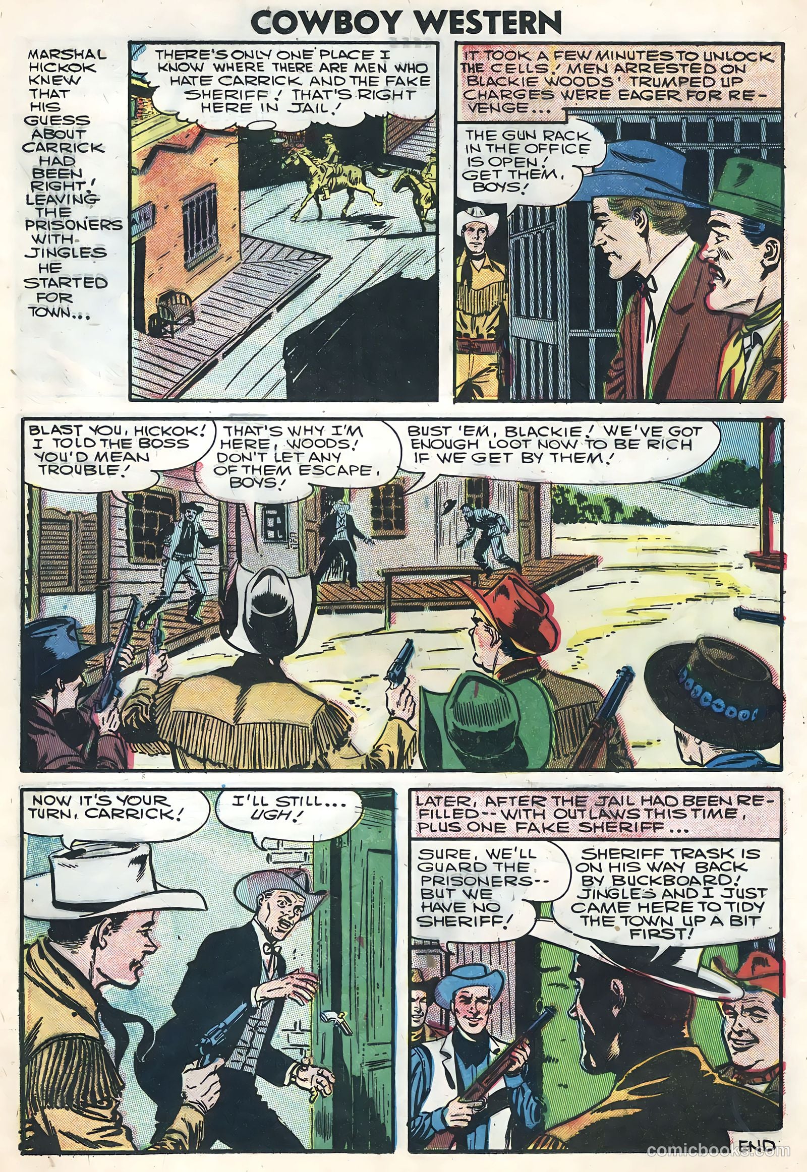 Cowboy Western #62 (1957) — page 12 of 36