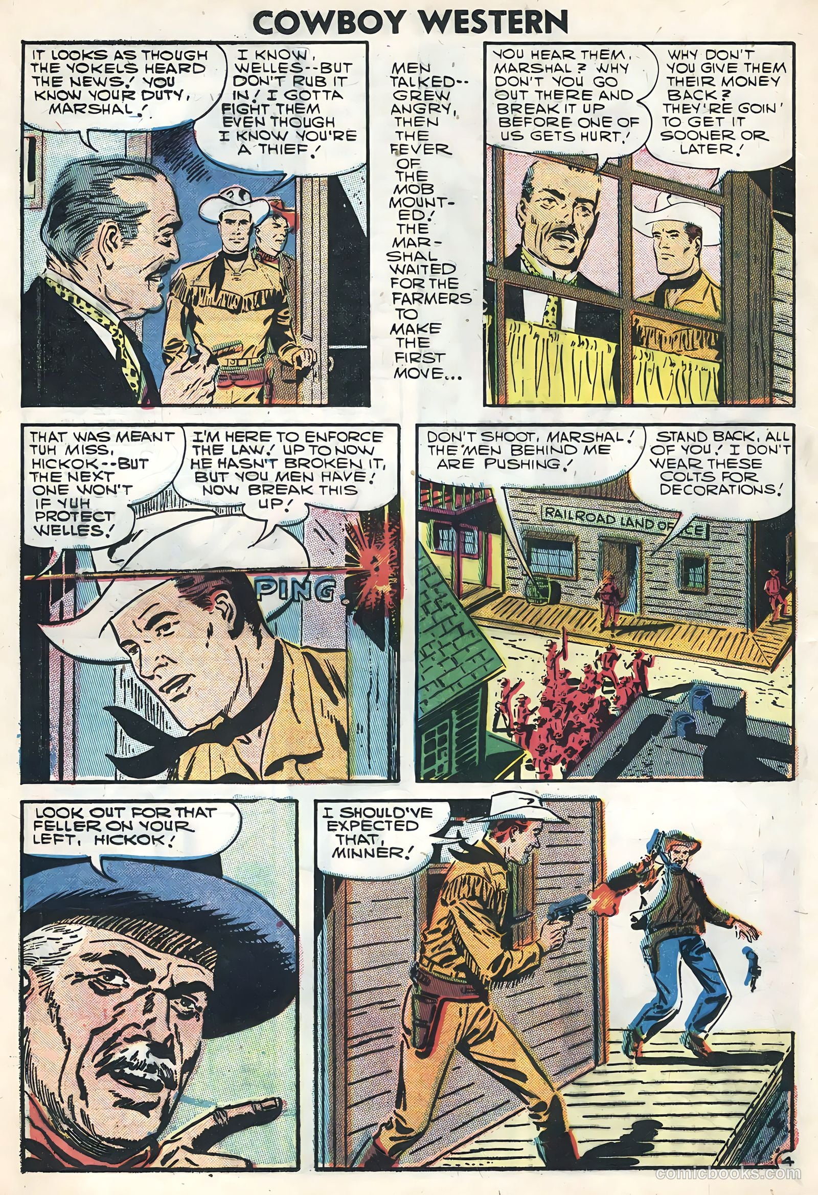 Cowboy Western #62 (1957) — page 16 of 36