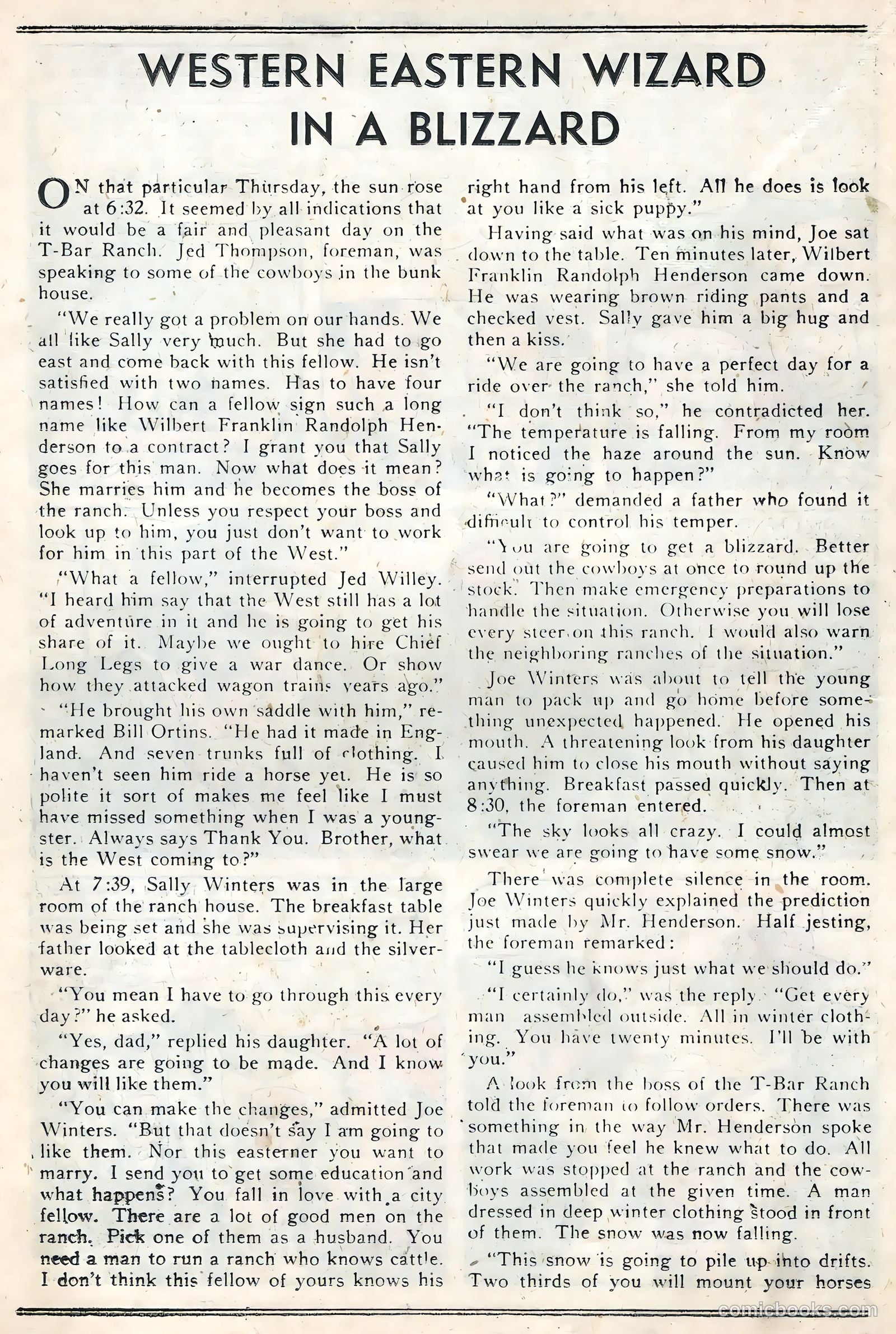 Cowboy Western #62 (1957) — page 18 of 36