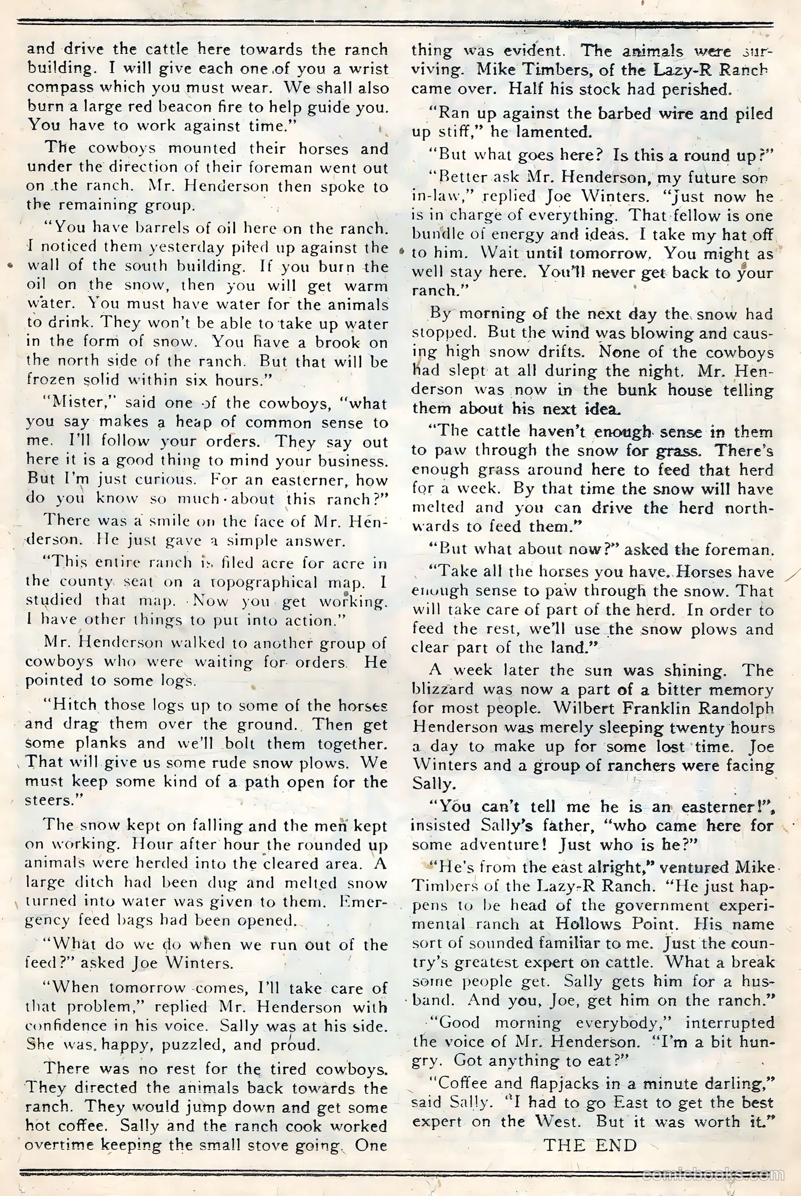 Cowboy Western #62 (1957) — page 19 of 36