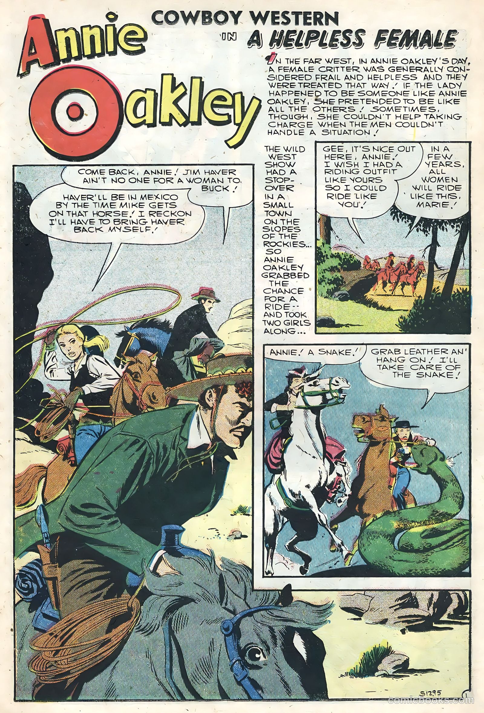 Cowboy Western #62 (1957) — page 26 of 36