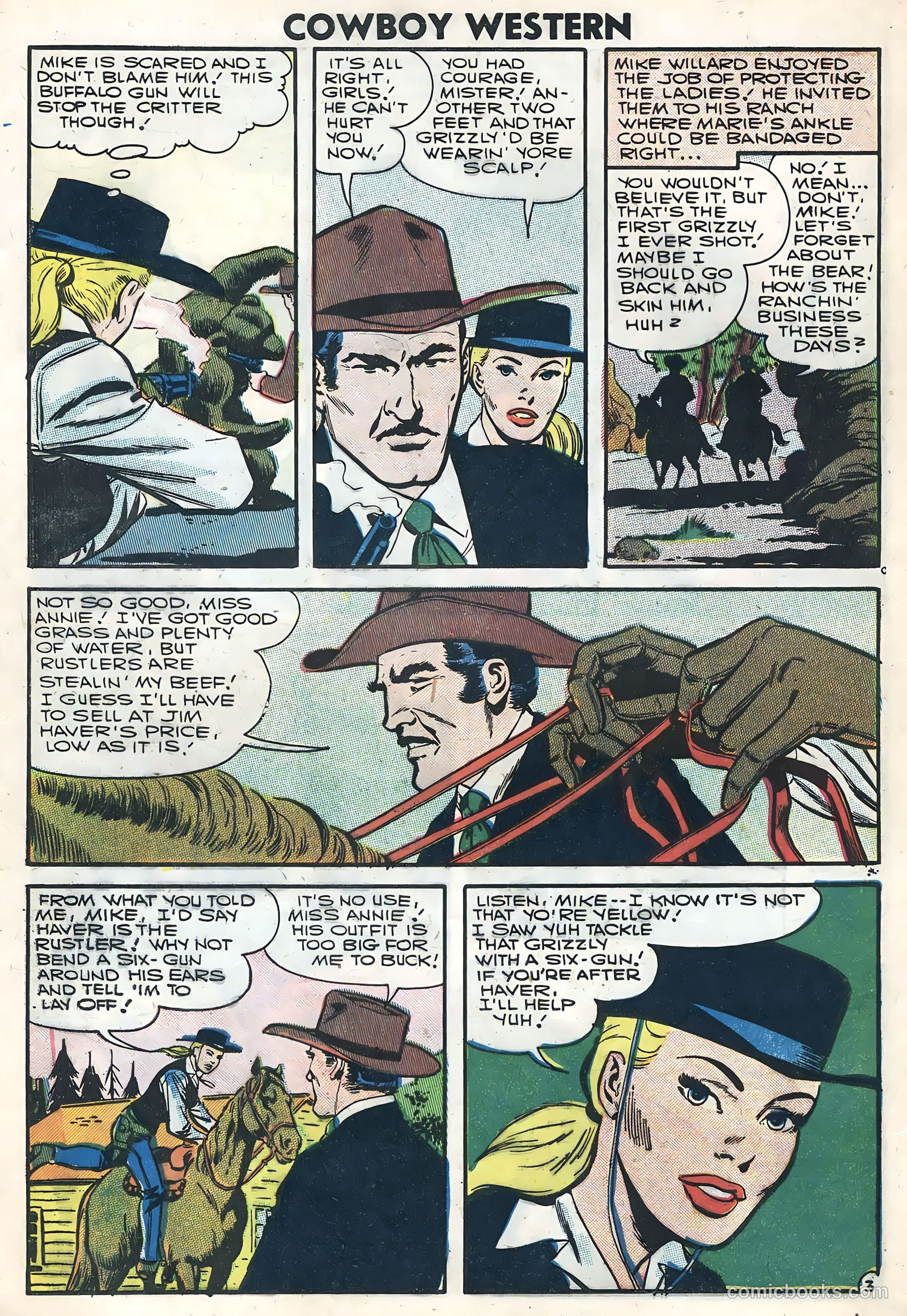 Cowboy Western #62 (1957) — page 28 of 36