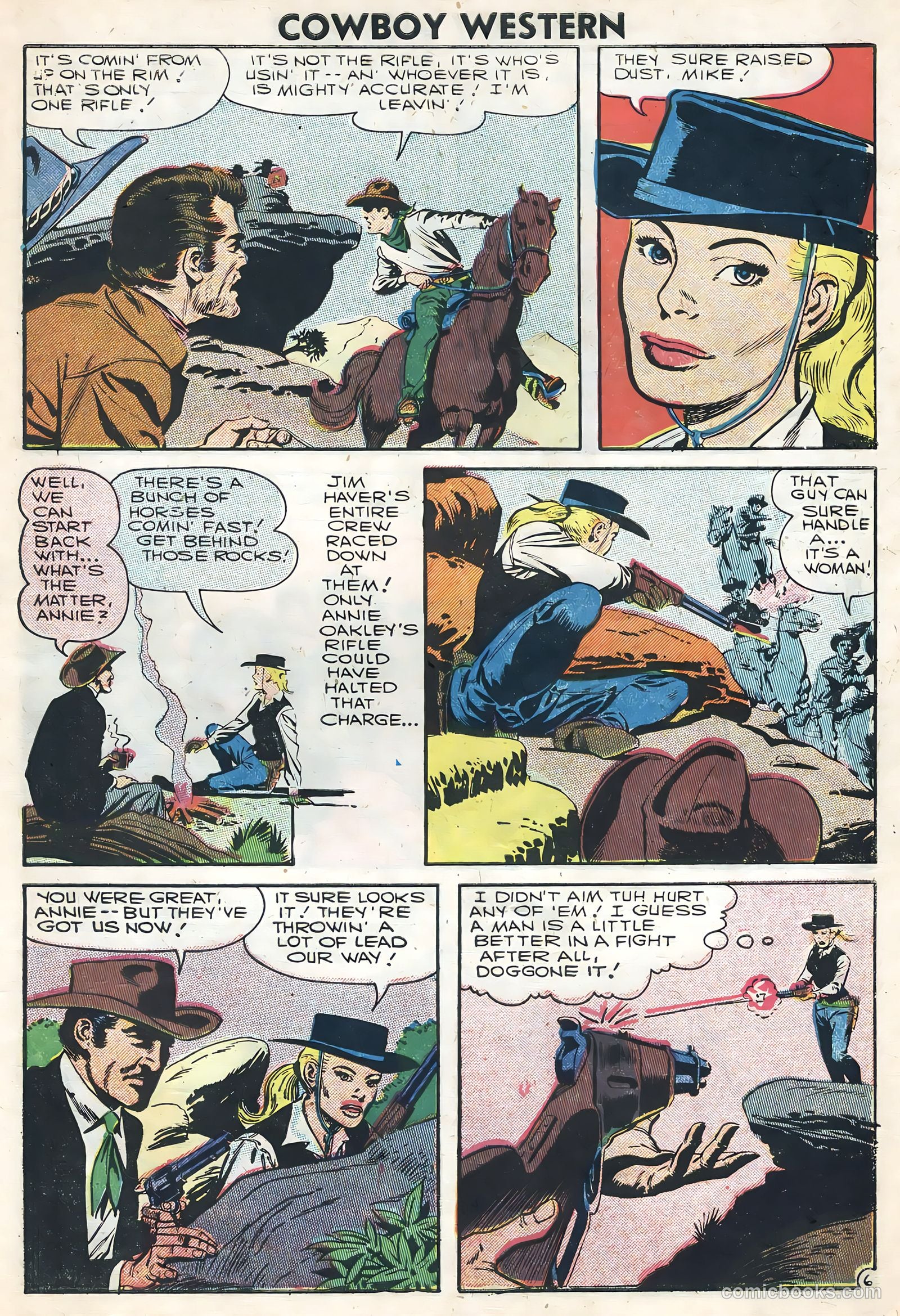Cowboy Western #62 (1957) — page 31 of 36