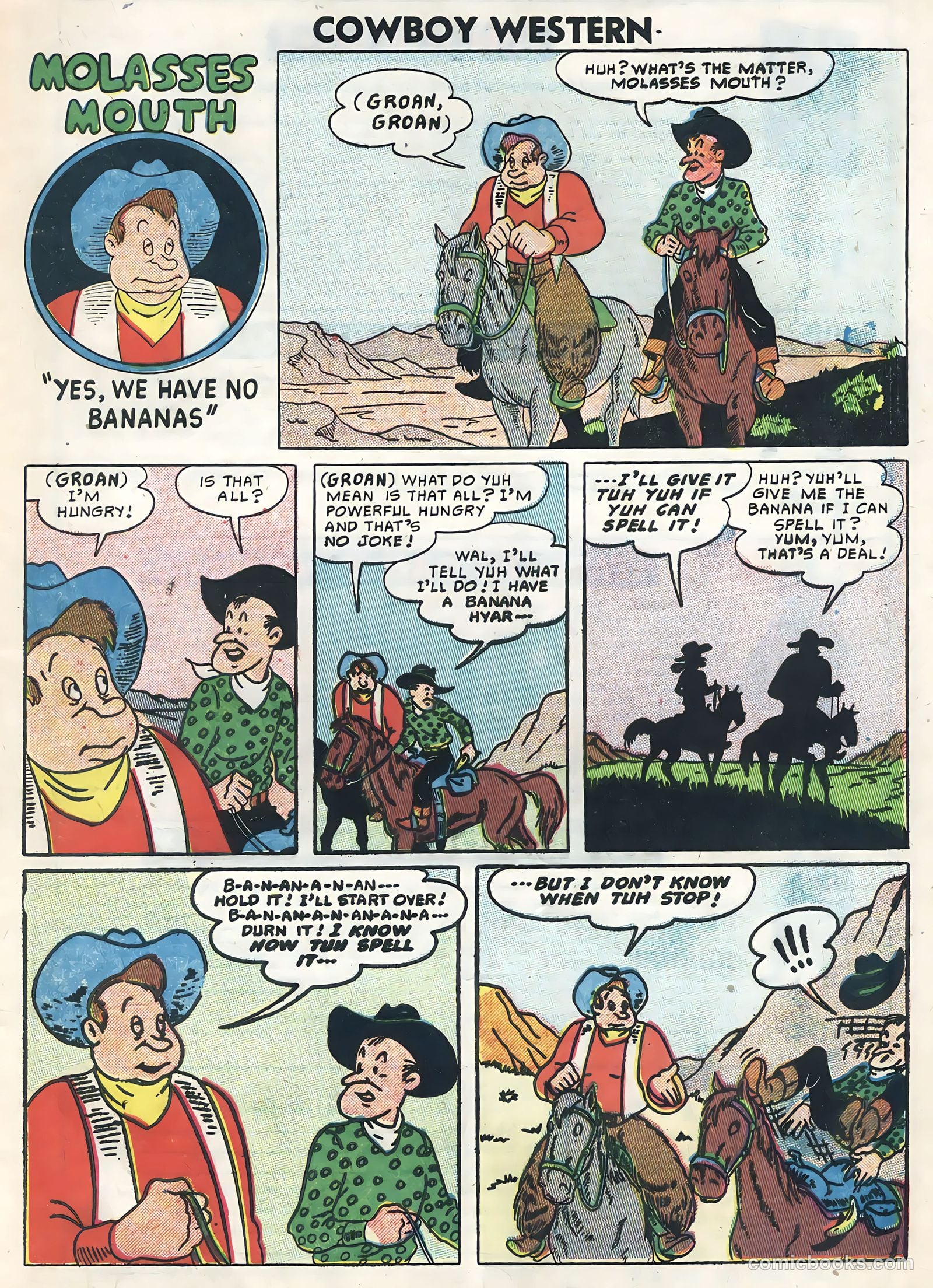 Cowboy Western #62 (1957) — page 33 of 36
