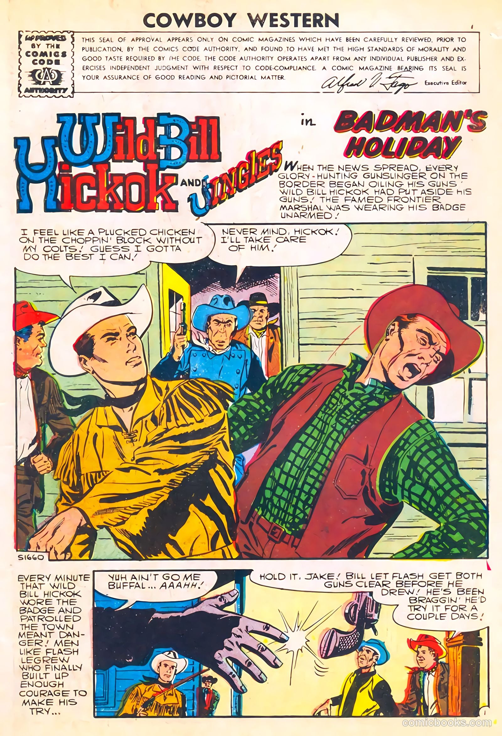 Cowboy Western #63 (1957) — page 3 of 36