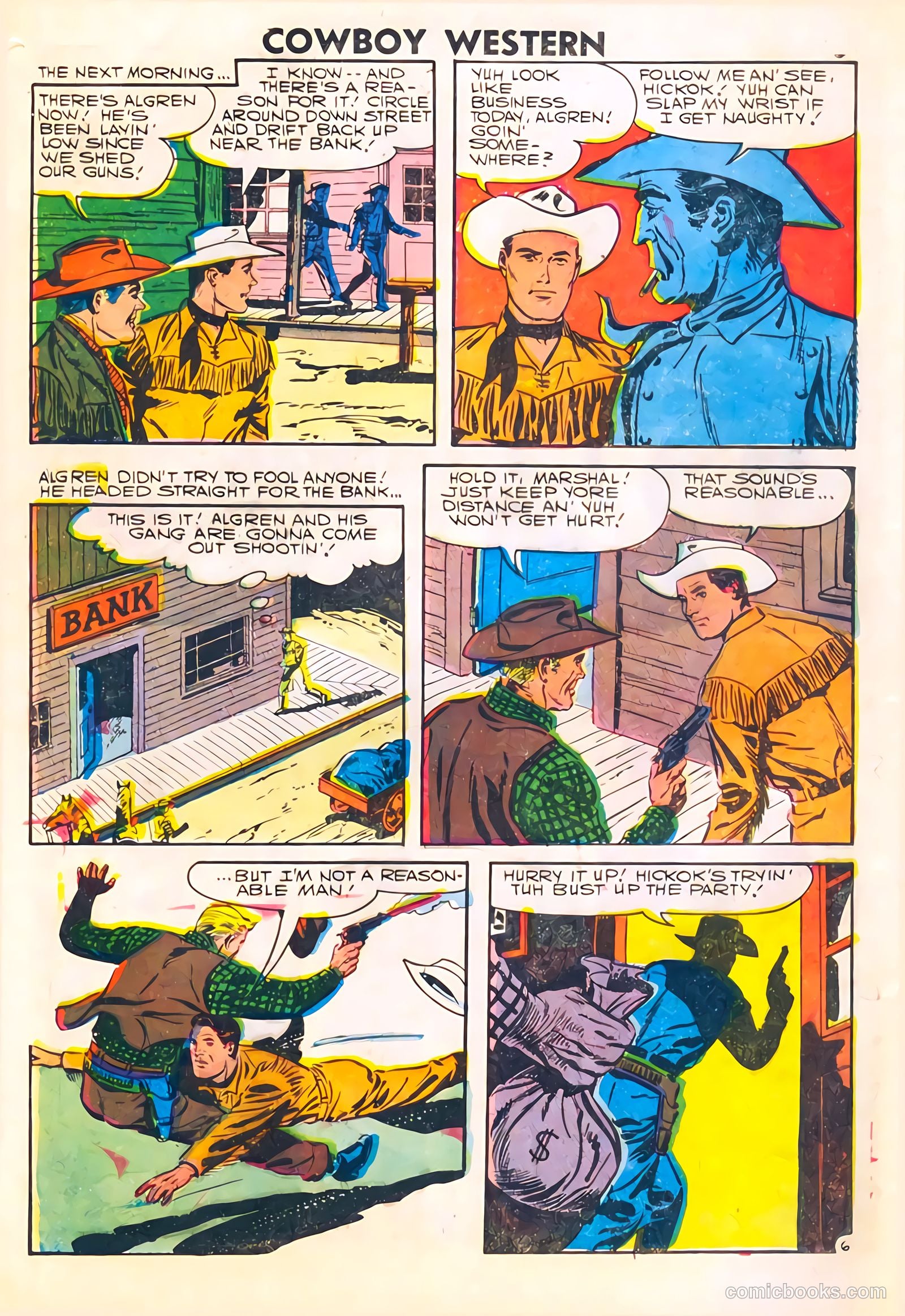 Cowboy Western #63 (1957) — page 8 of 36