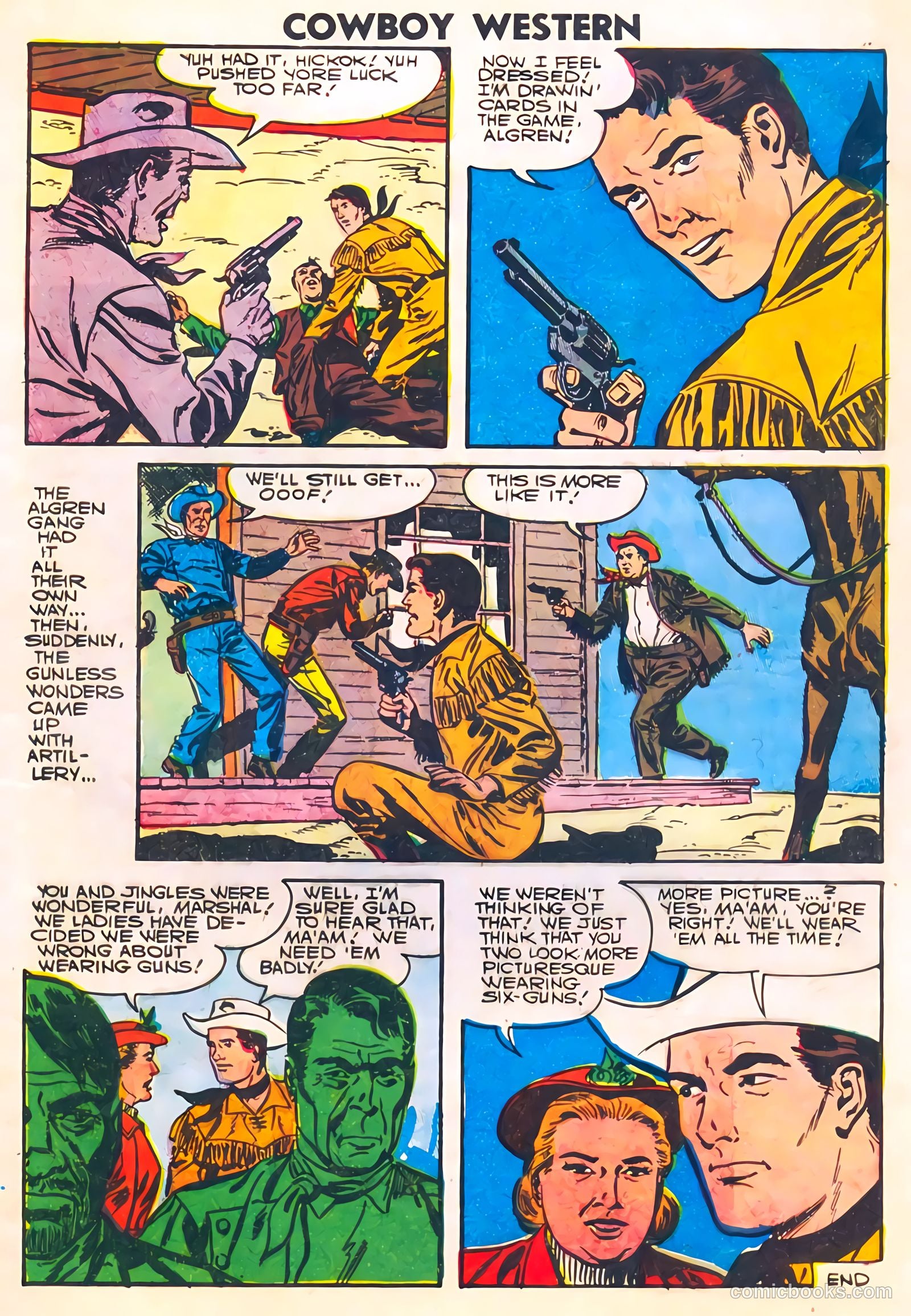 Cowboy Western #63 (1957) — page 9 of 36