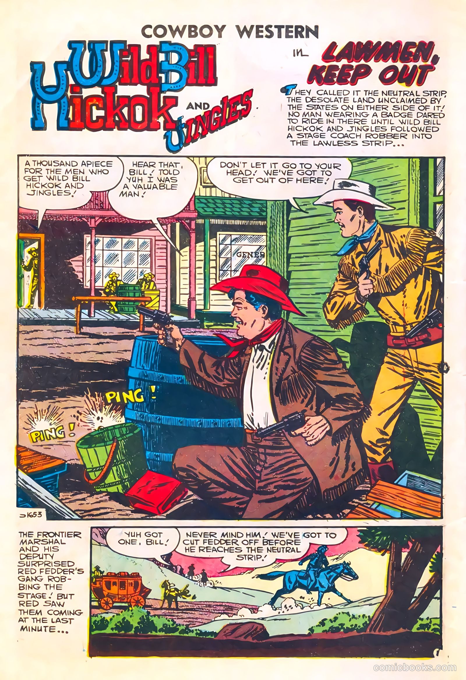 Cowboy Western #63 (1957) — page 10 of 36