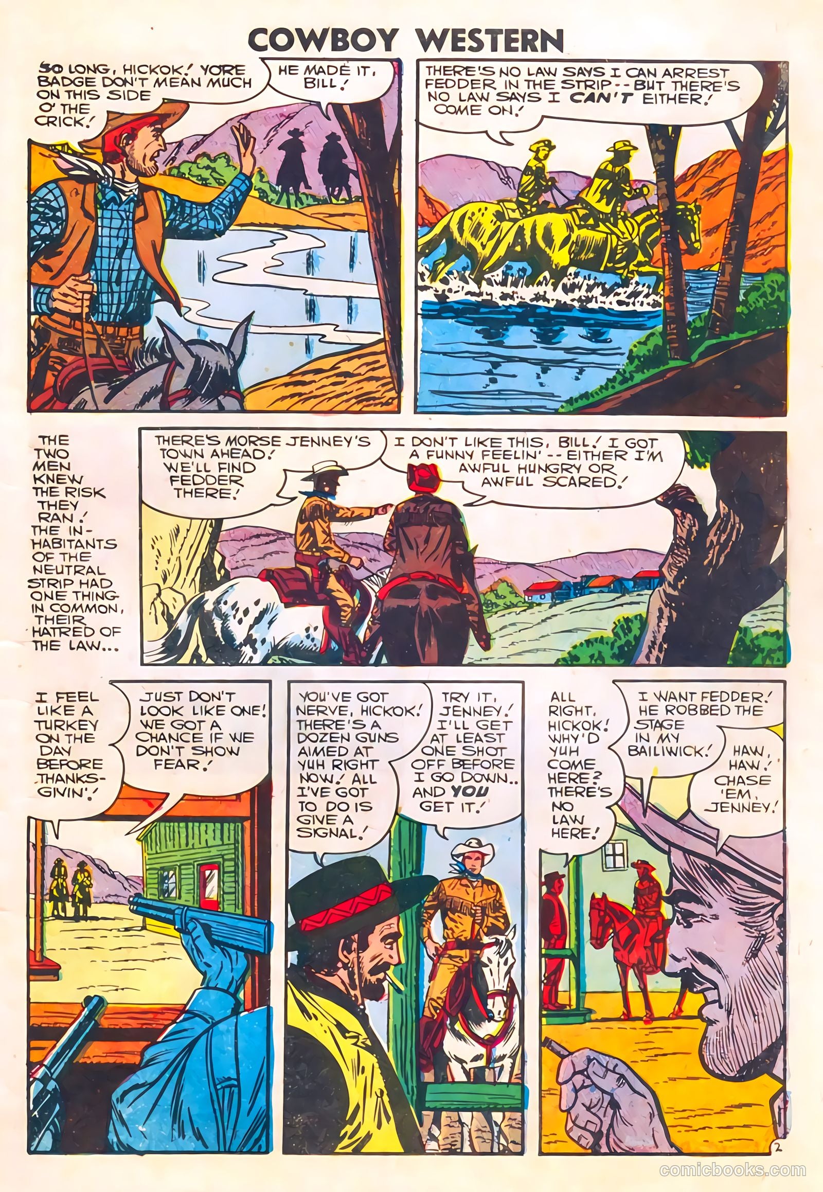 Cowboy Western #63 (1957) — page 11 of 36