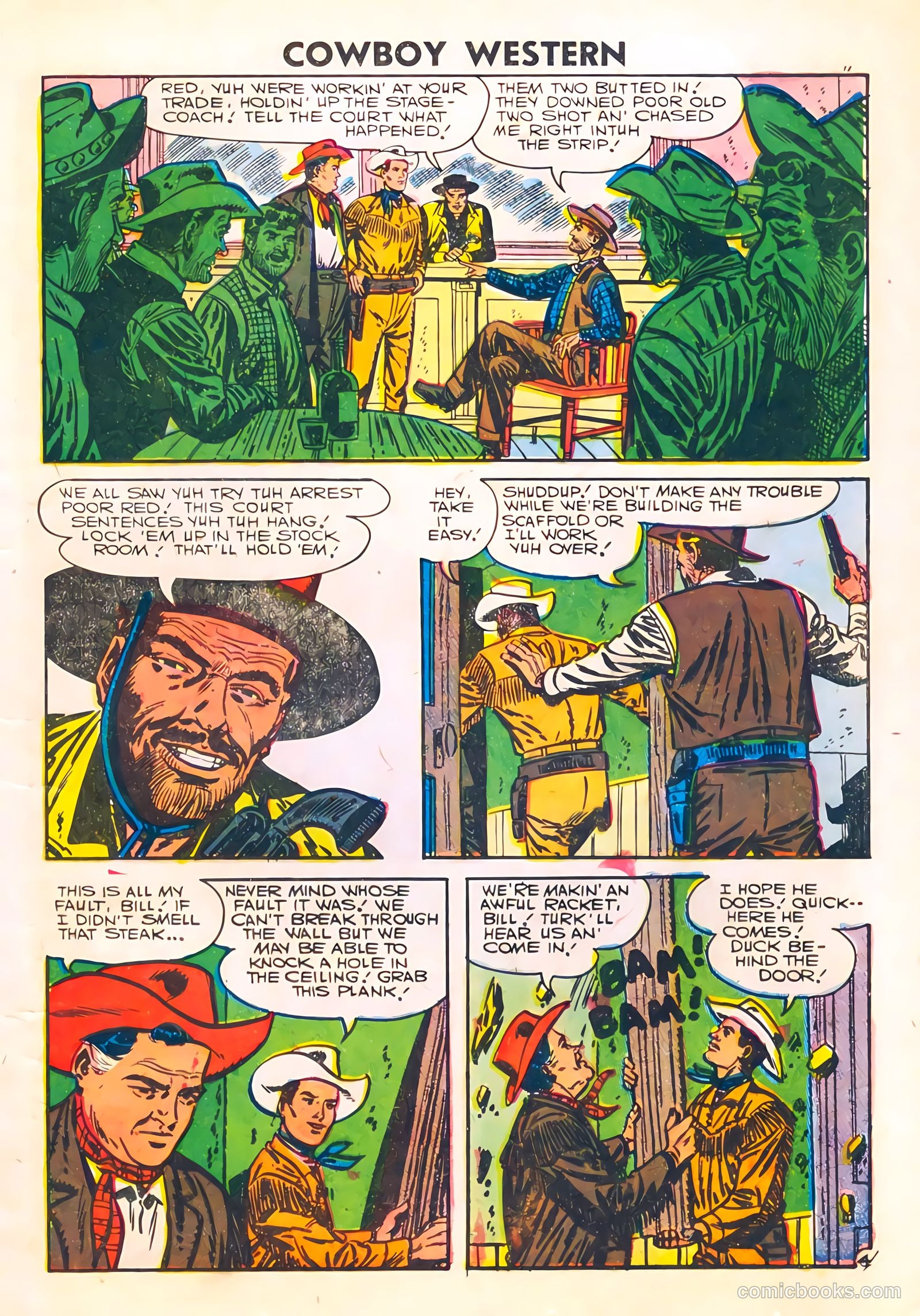 Cowboy Western #63 (1957) — page 13 of 36
