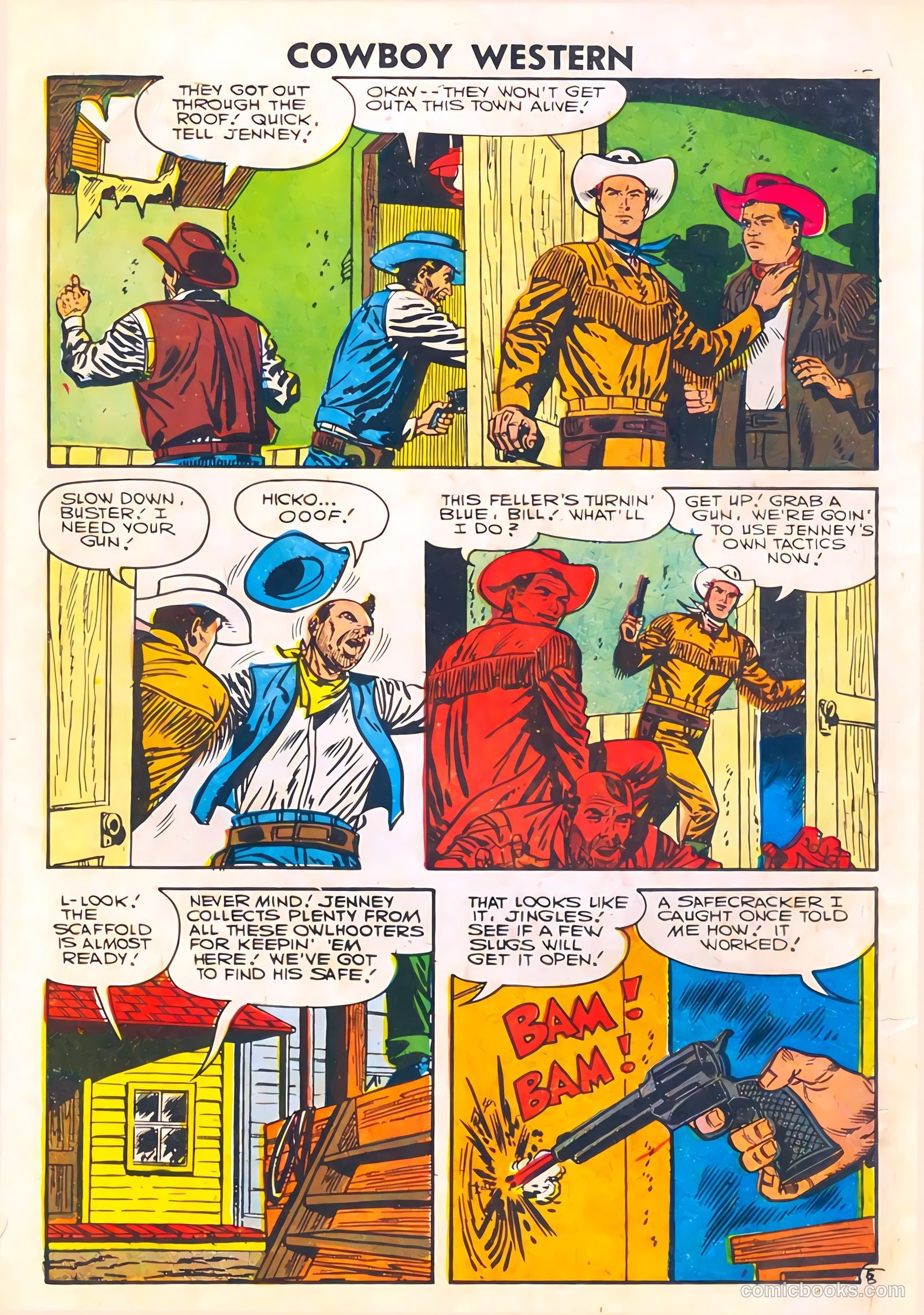 Cowboy Western #63 (1957) — page 14 of 36