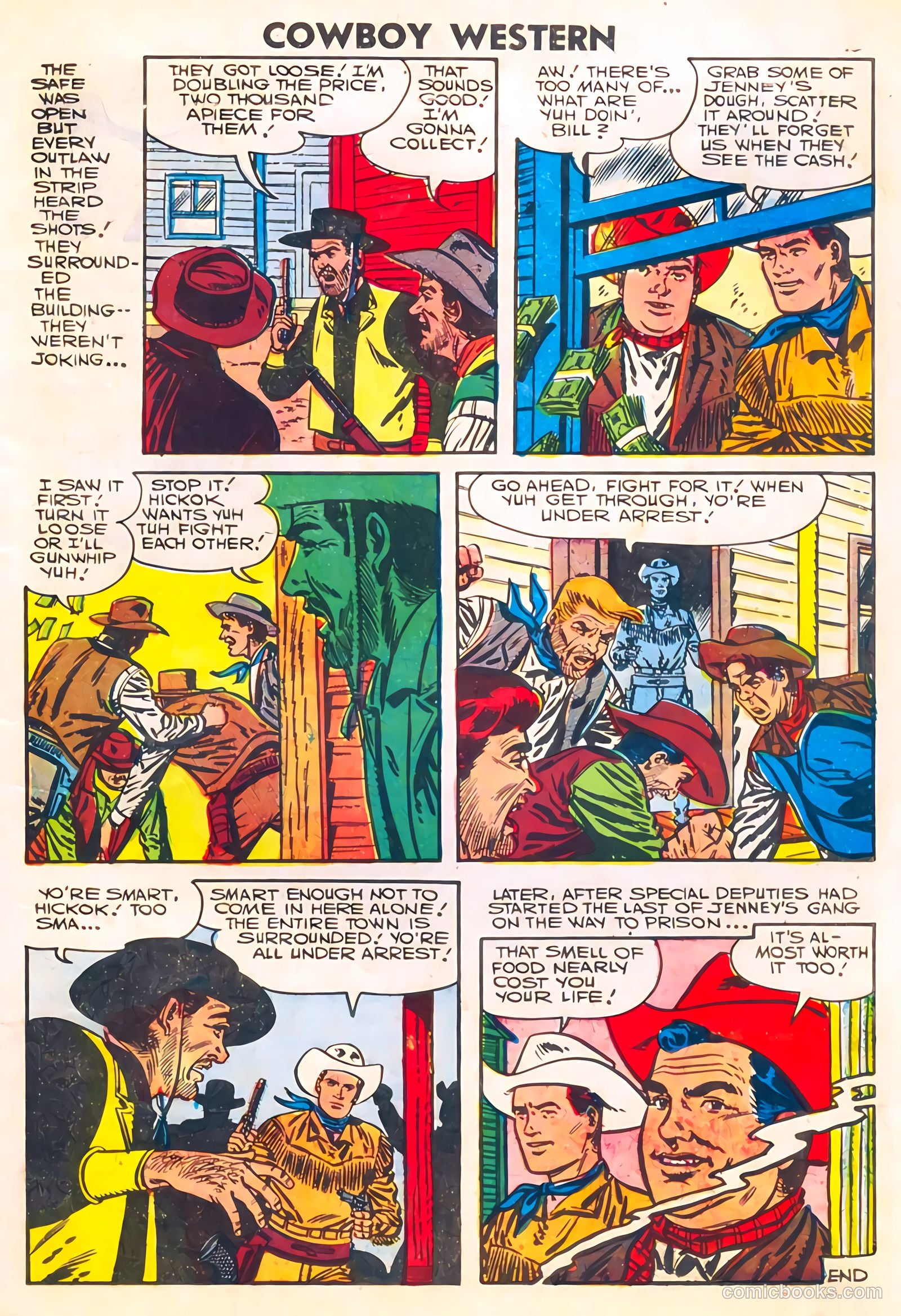 Cowboy Western #63 (1957) — page 15 of 36