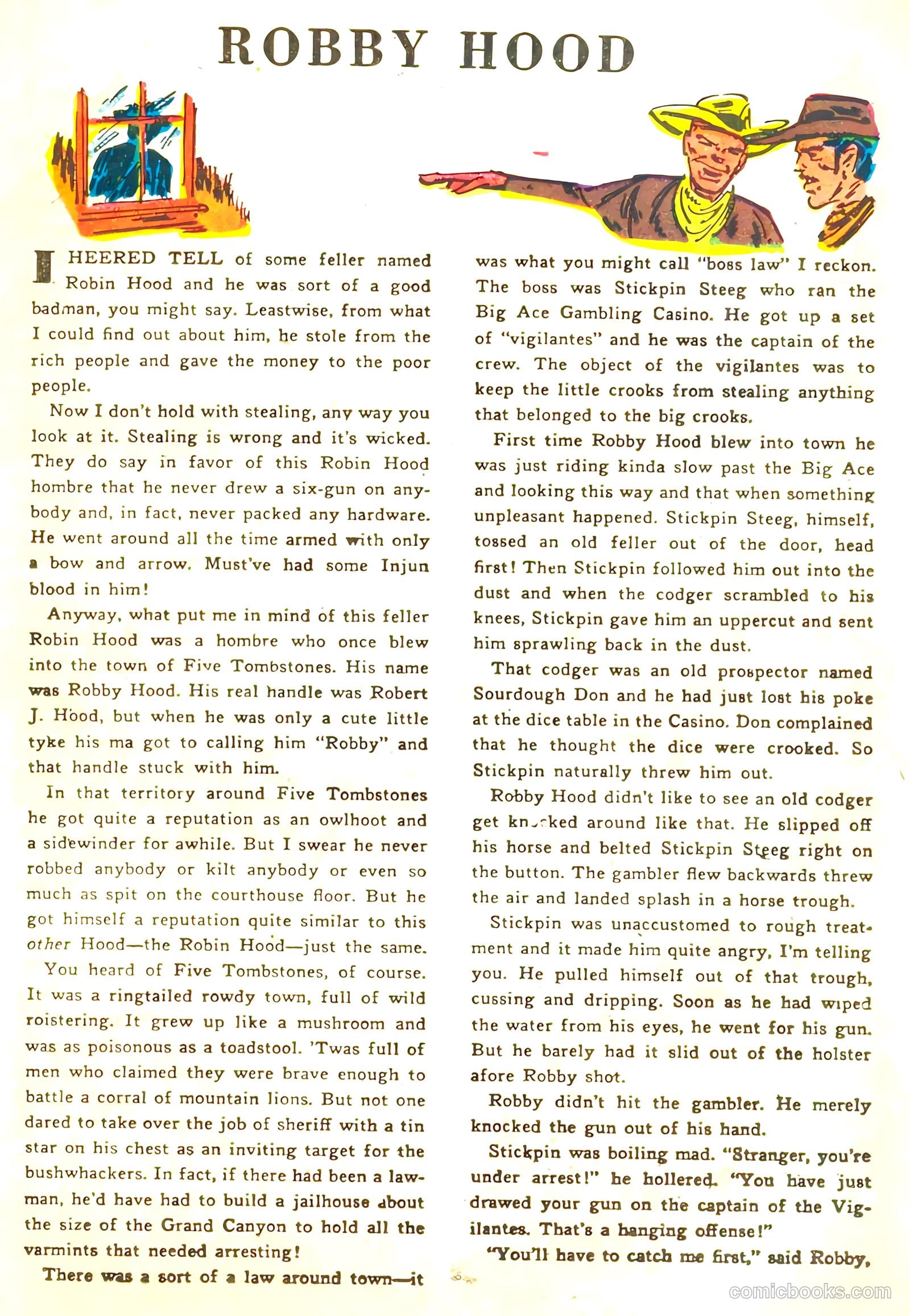 Cowboy Western #63 (1957) — page 16 of 36