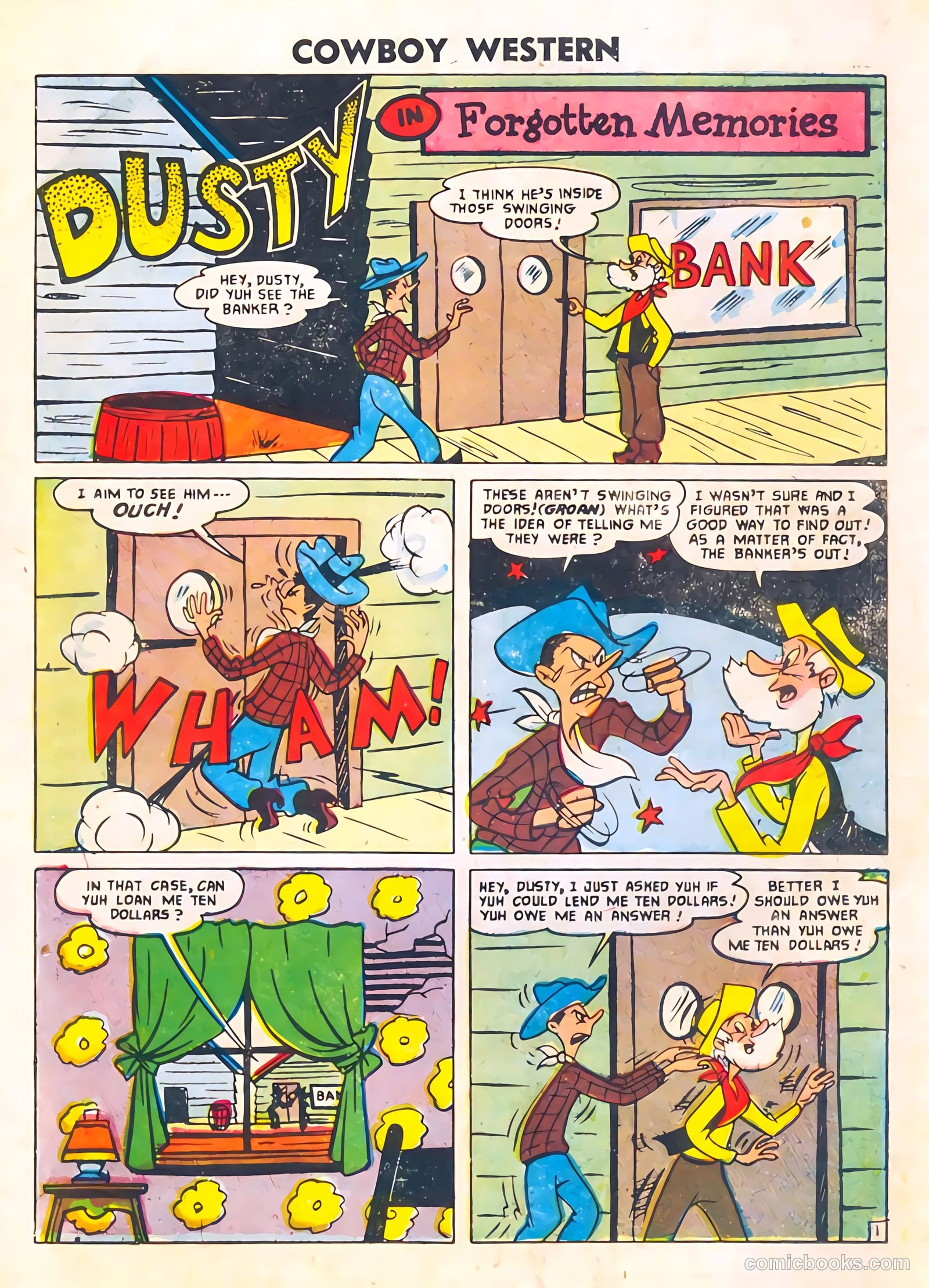 Cowboy Western #63 (1957) — page 18 of 36
