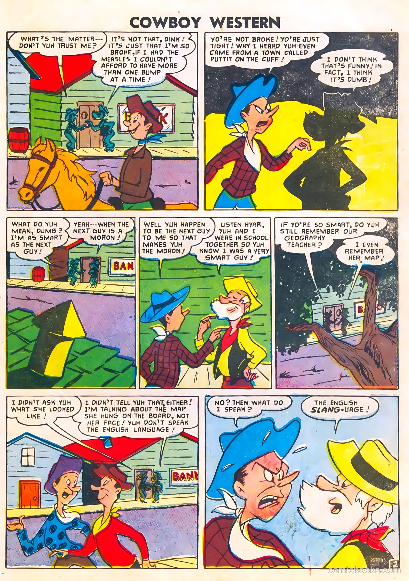Cowboy Western #63 (1957) — page 19 of 36