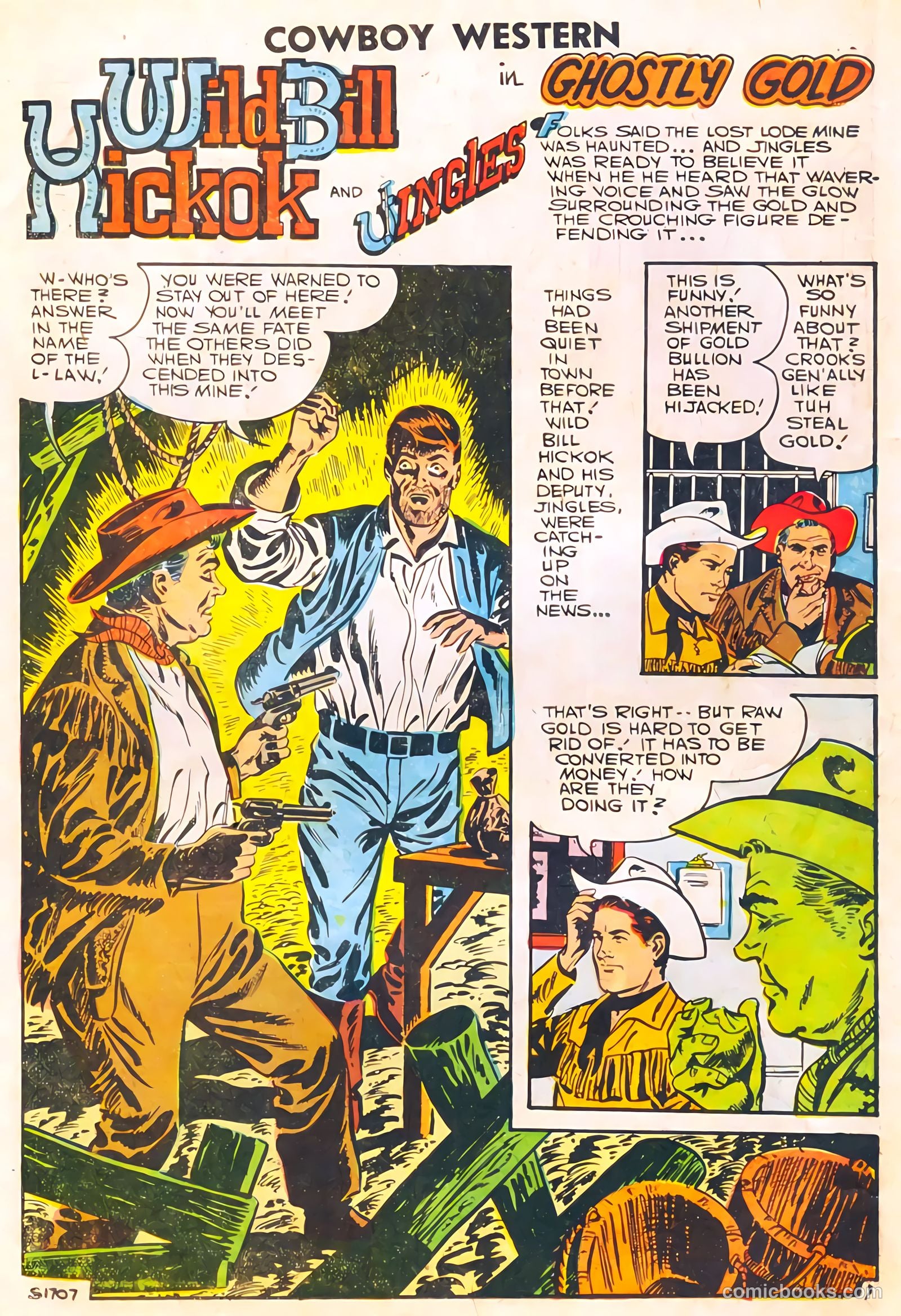 Cowboy Western #63 (1957) — page 22 of 36