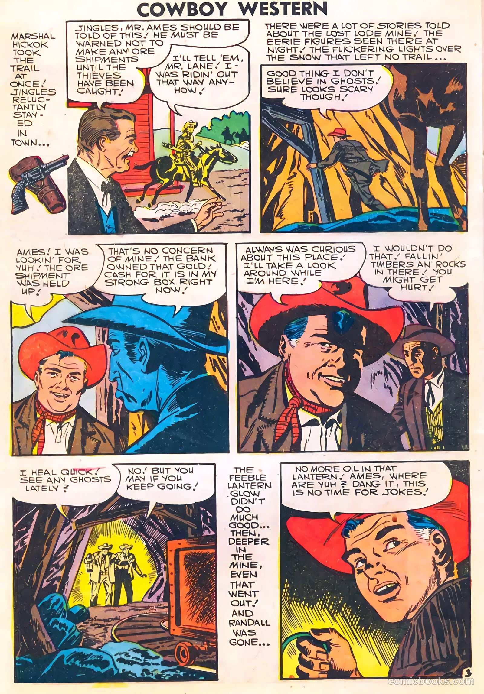 Cowboy Western #63 (1957) — page 24 of 36