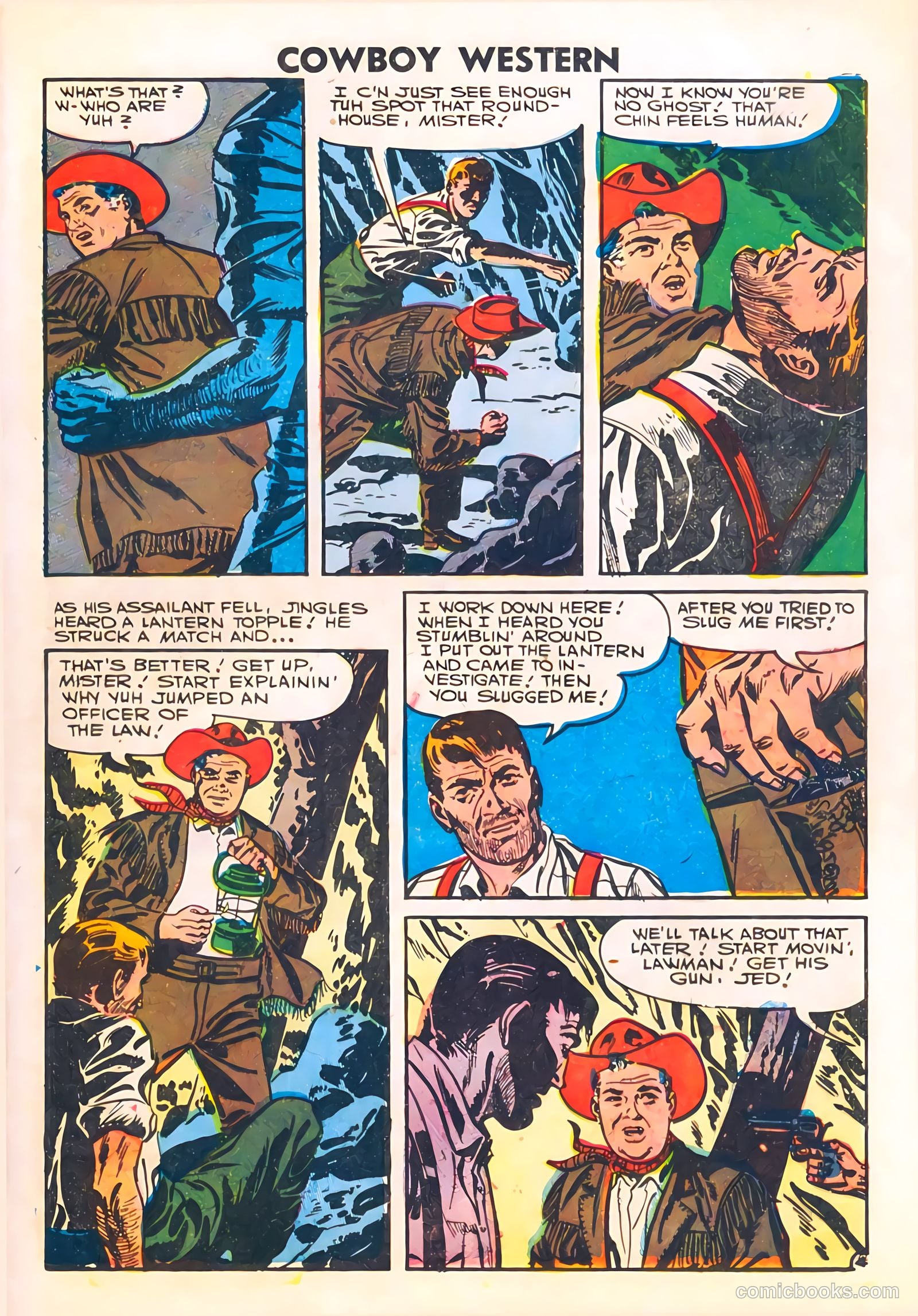 Cowboy Western #63 (1957) — page 25 of 36