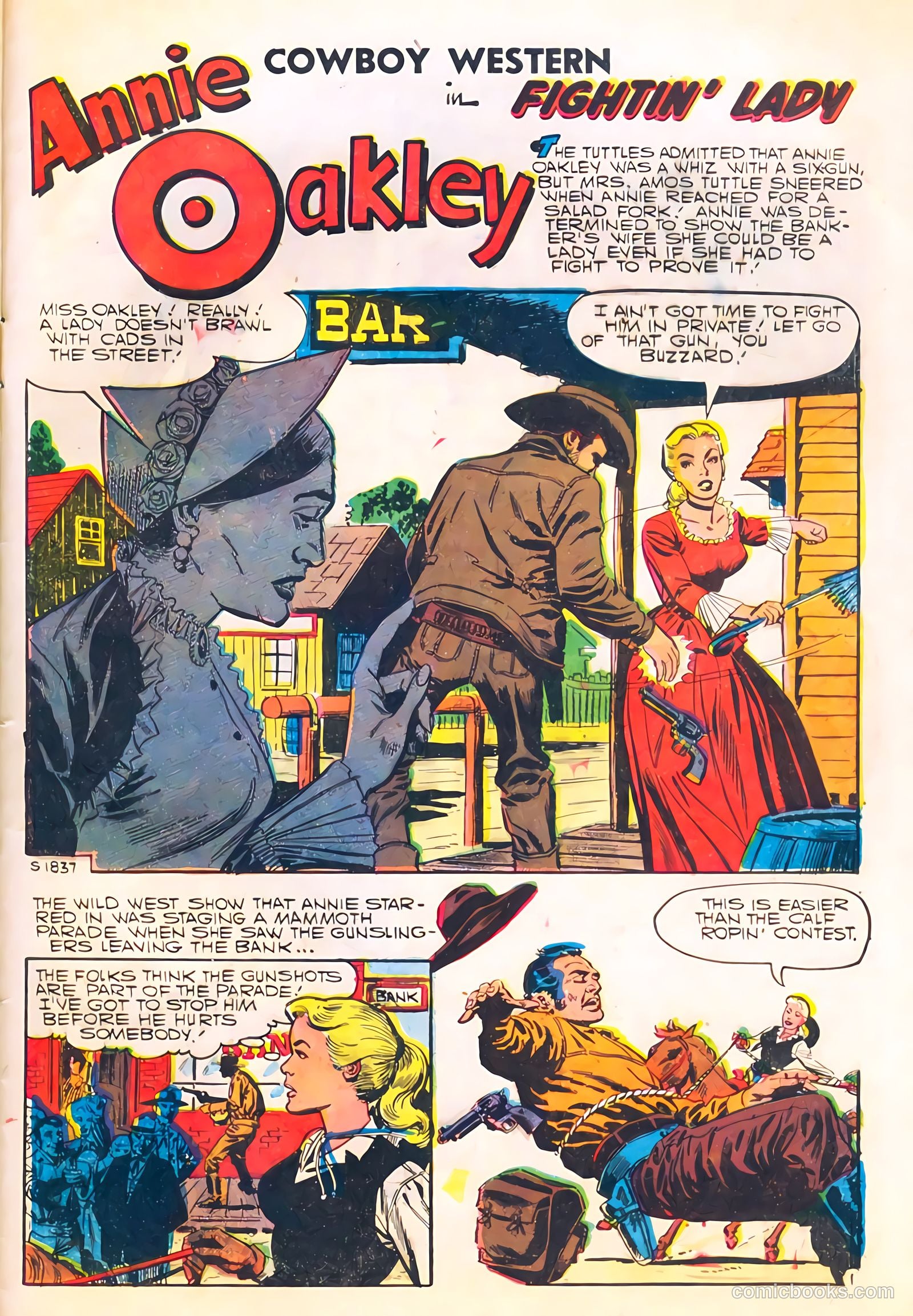 Cowboy Western #63 (1957) — page 29 of 36
