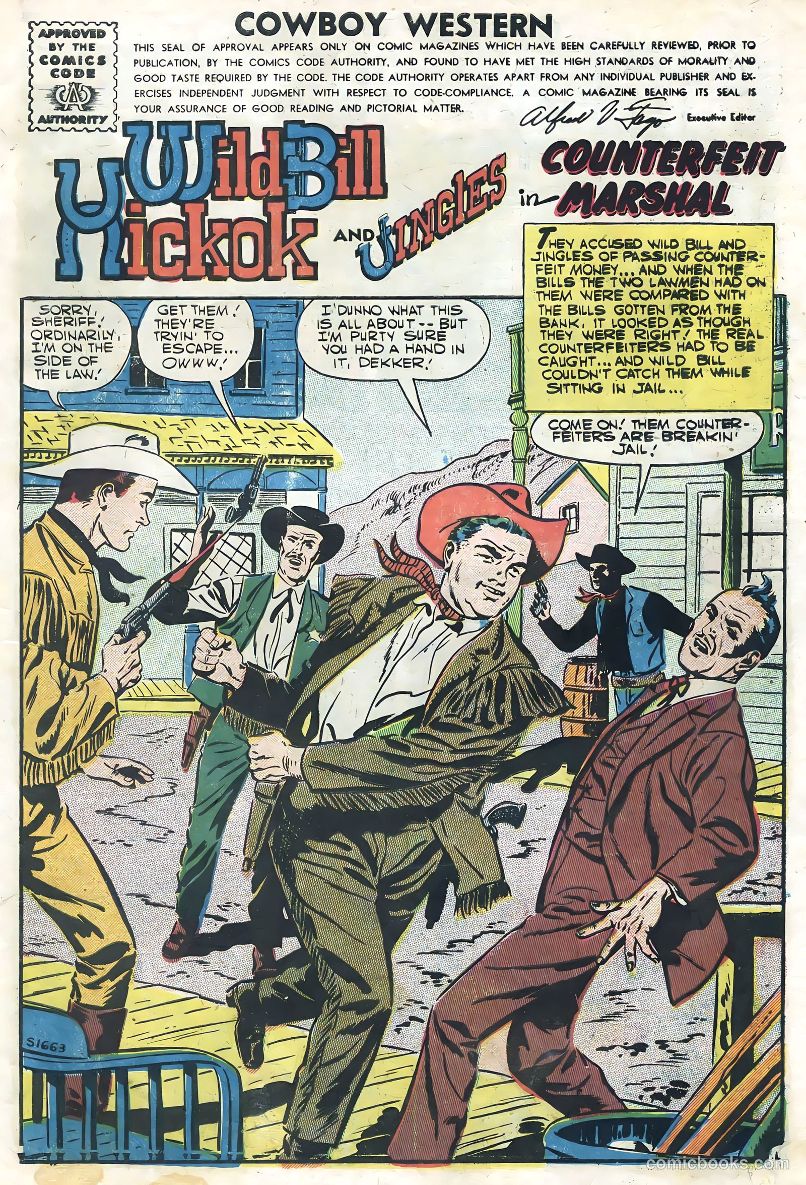 Cowboy Western #64 (1957) — page 3 of 36