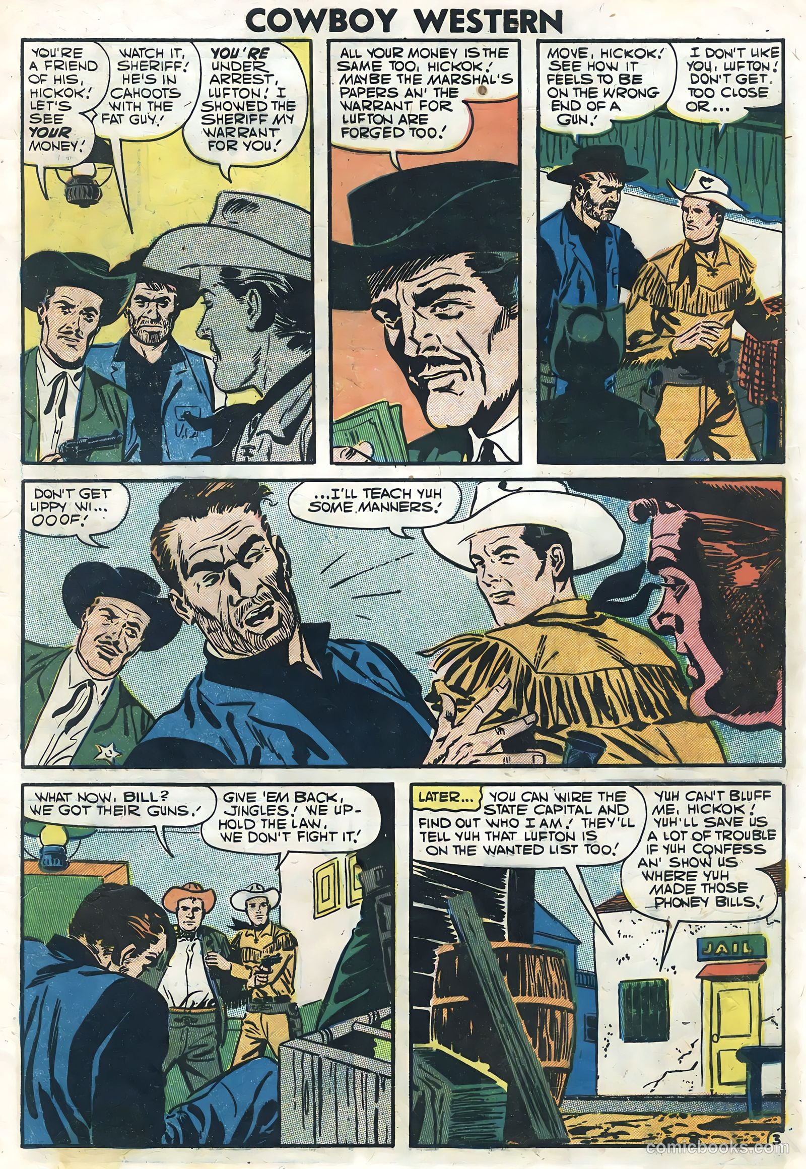 Cowboy Western #64 (1957) — page 5 of 36