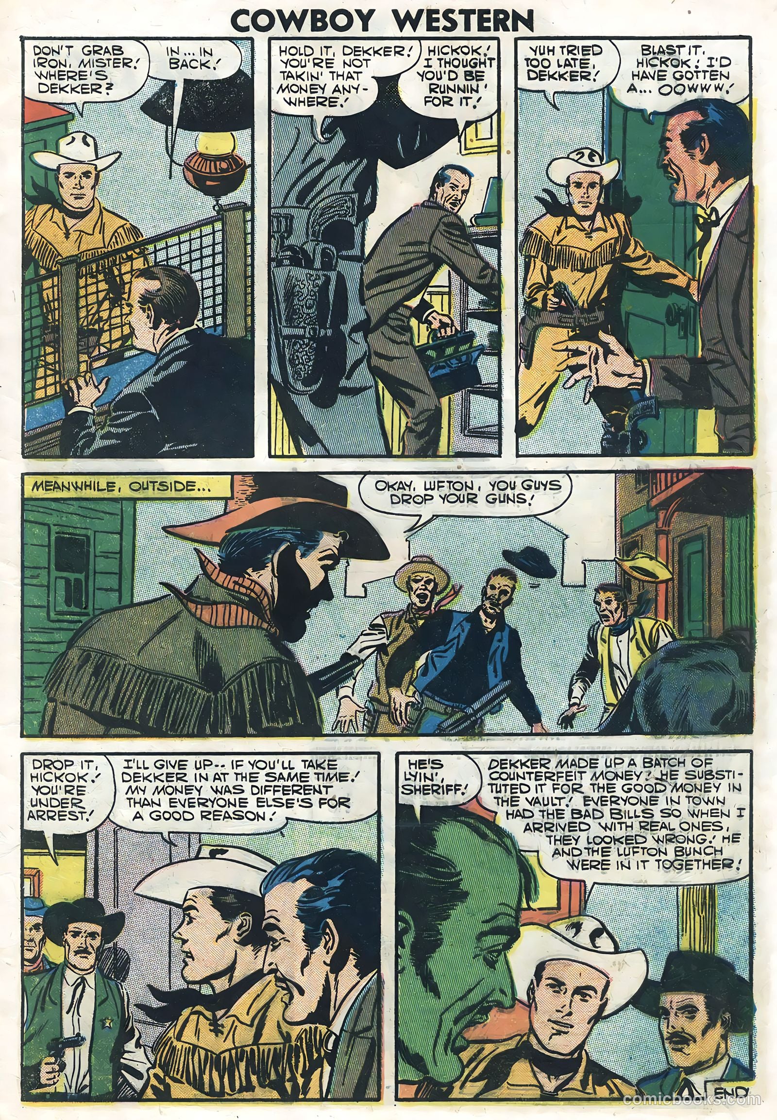 Cowboy Western #64 (1957) — page 9 of 36