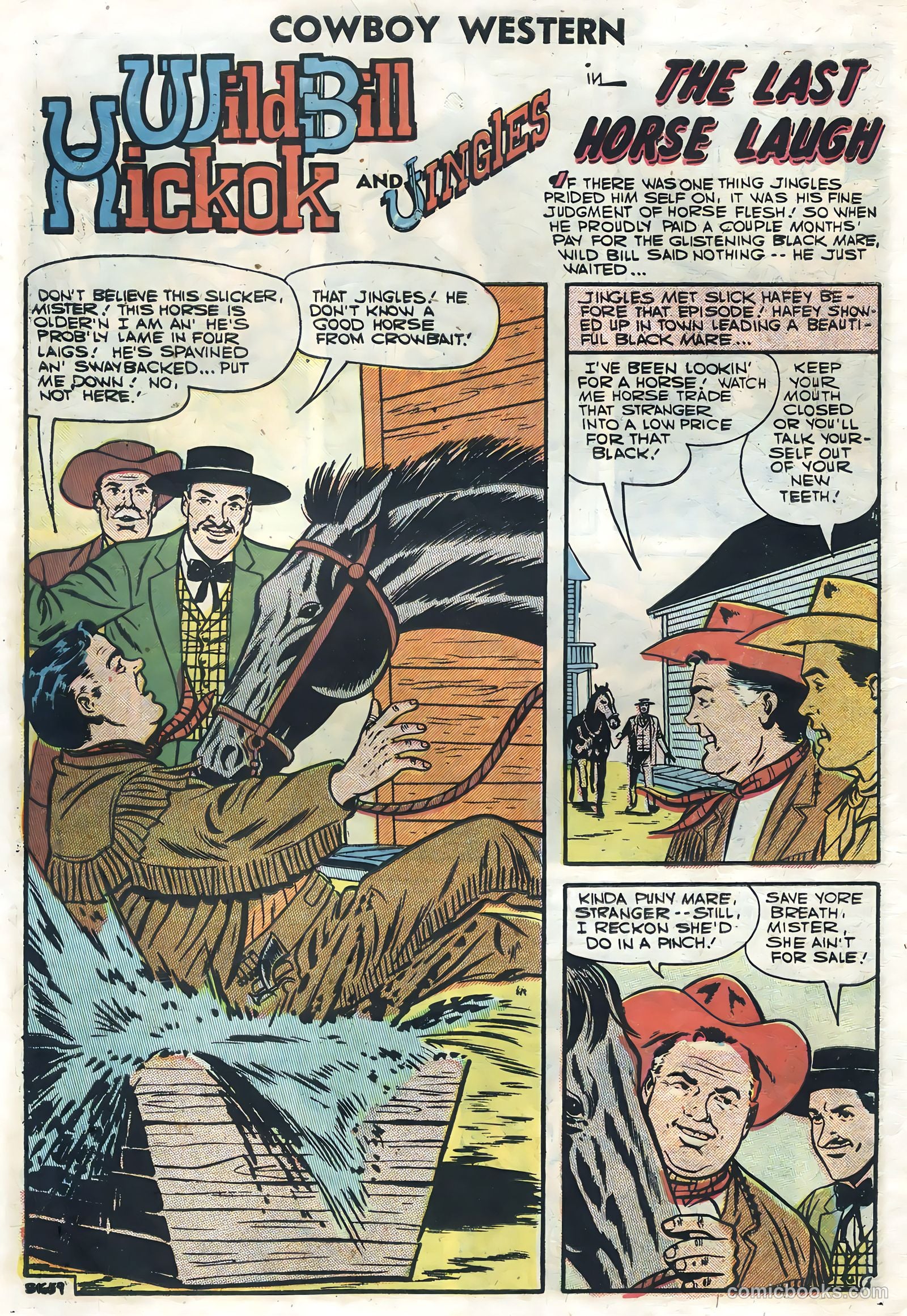 Cowboy Western #64 (1957) — page 10 of 36