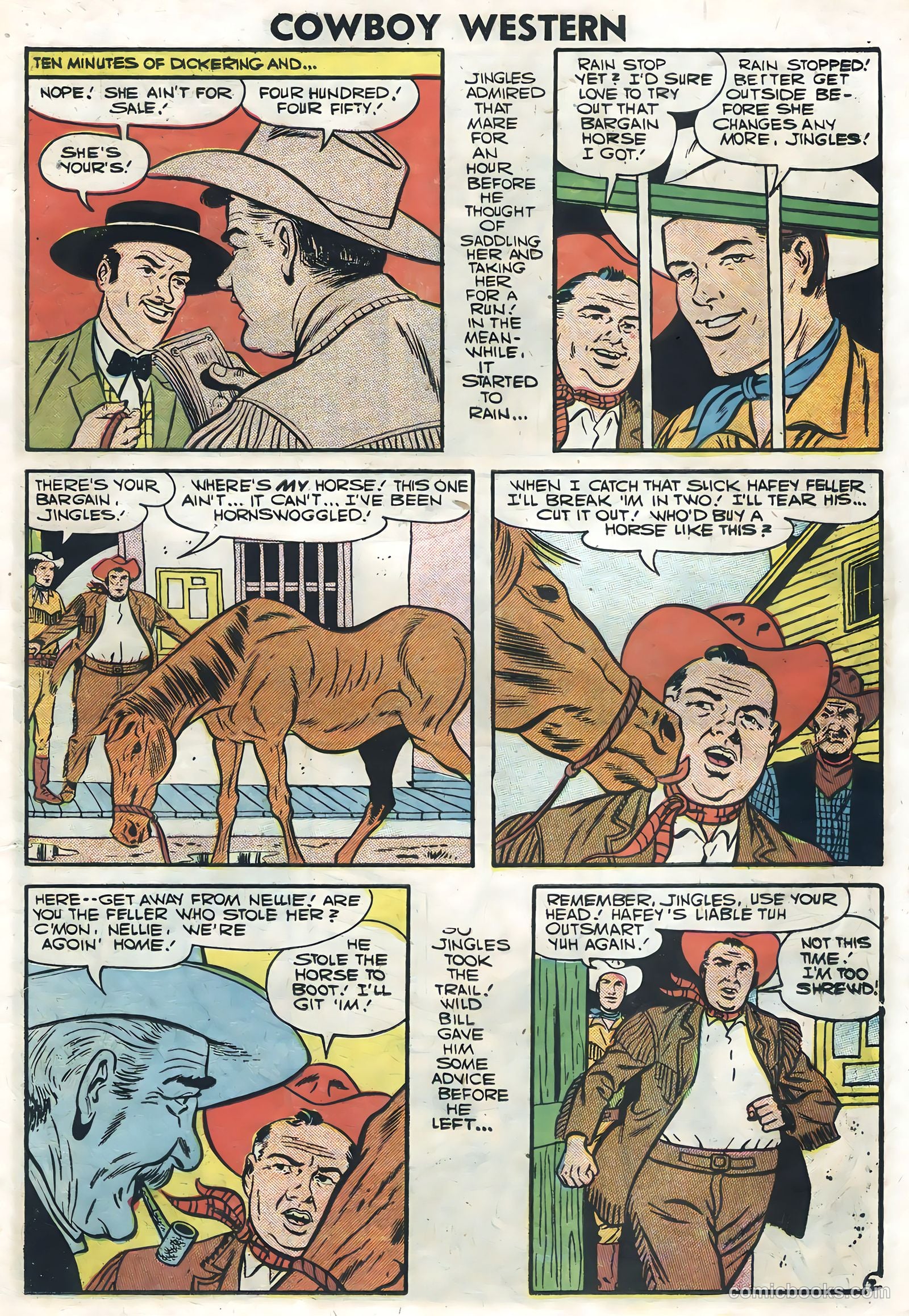 Cowboy Western #64 (1957) — page 11 of 36