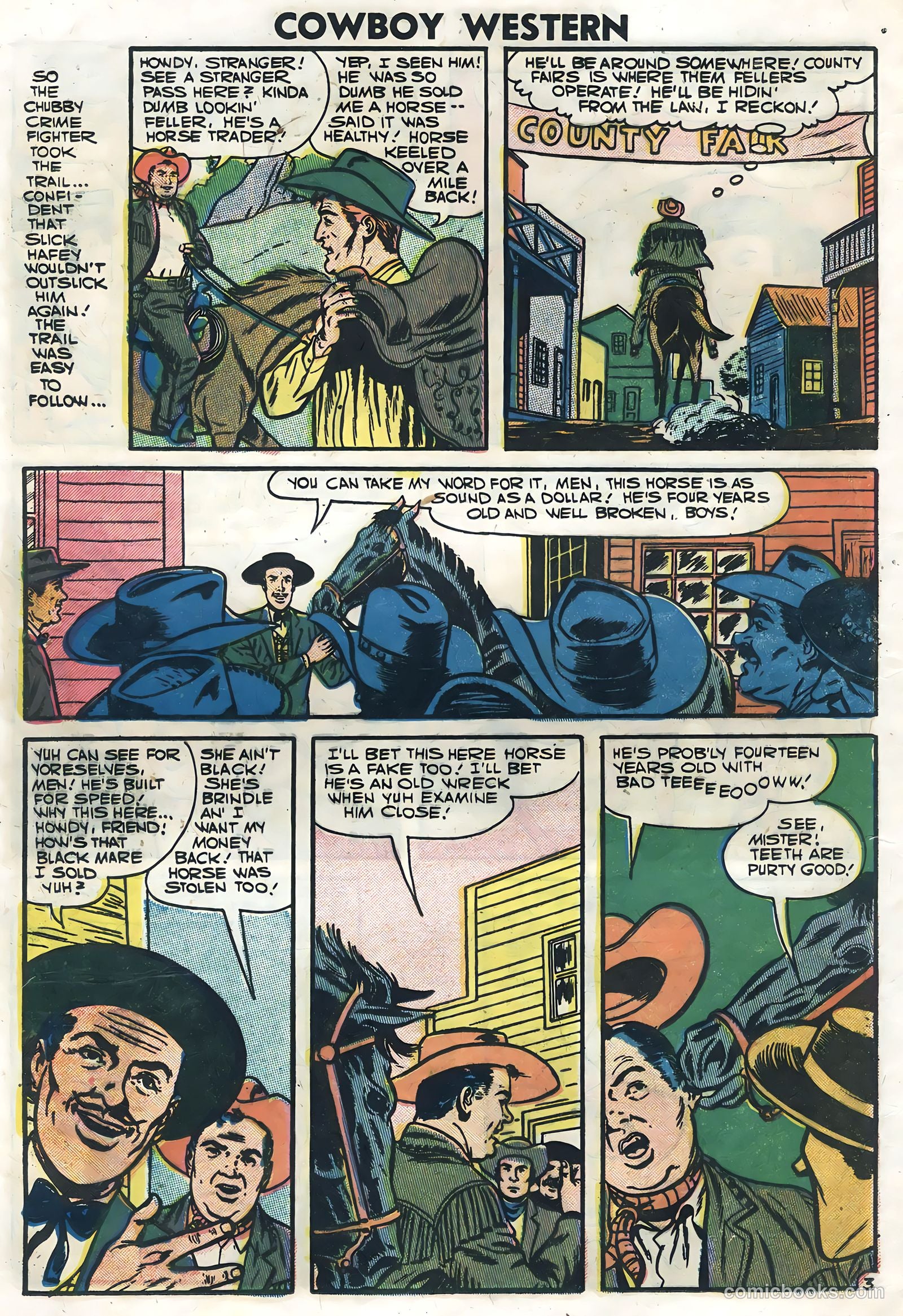 Cowboy Western #64 (1957) — page 12 of 36