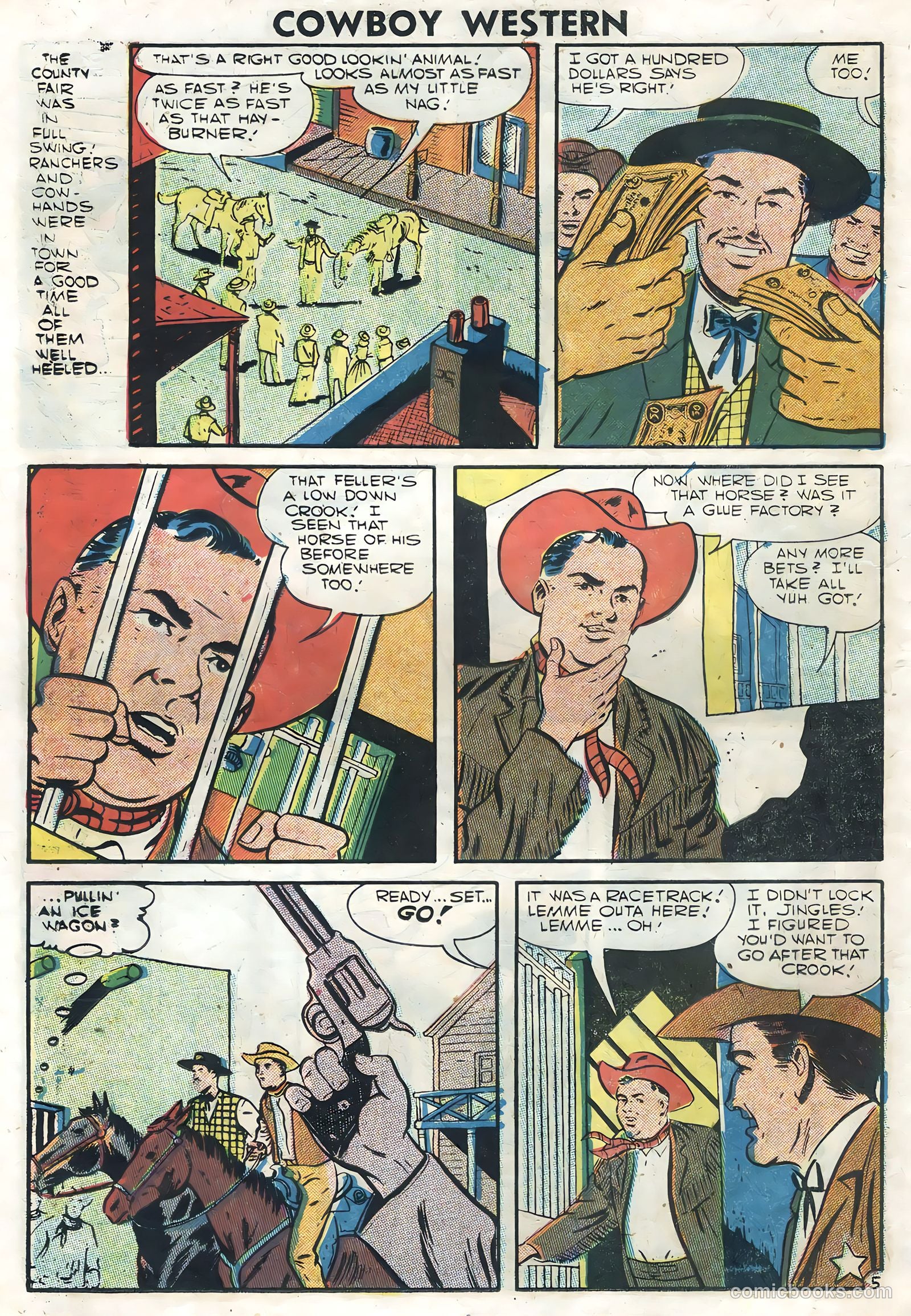 Cowboy Western #64 (1957) — page 14 of 36