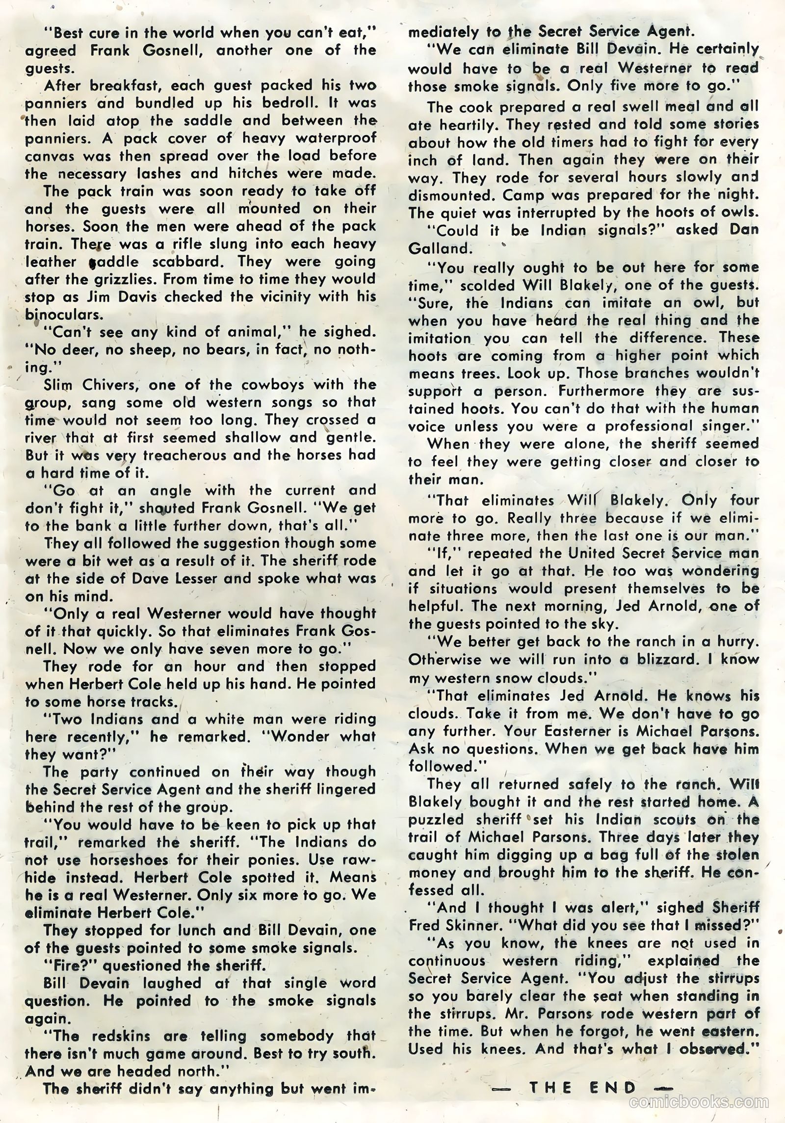 Cowboy Western #64 (1957) — page 17 of 36