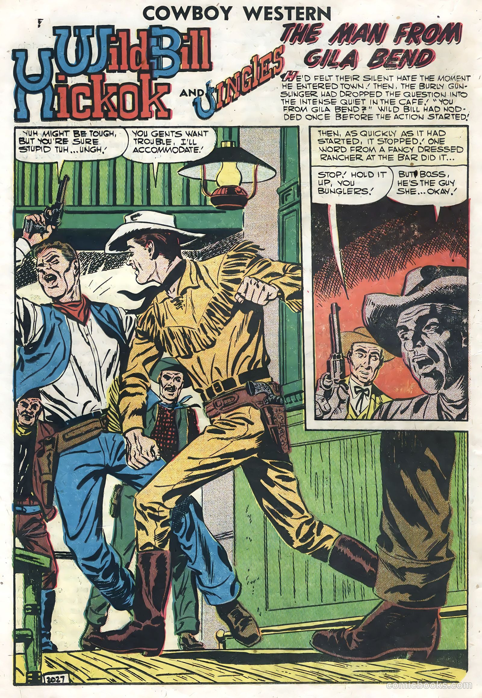 Cowboy Western #64 (1957) — page 18 of 36