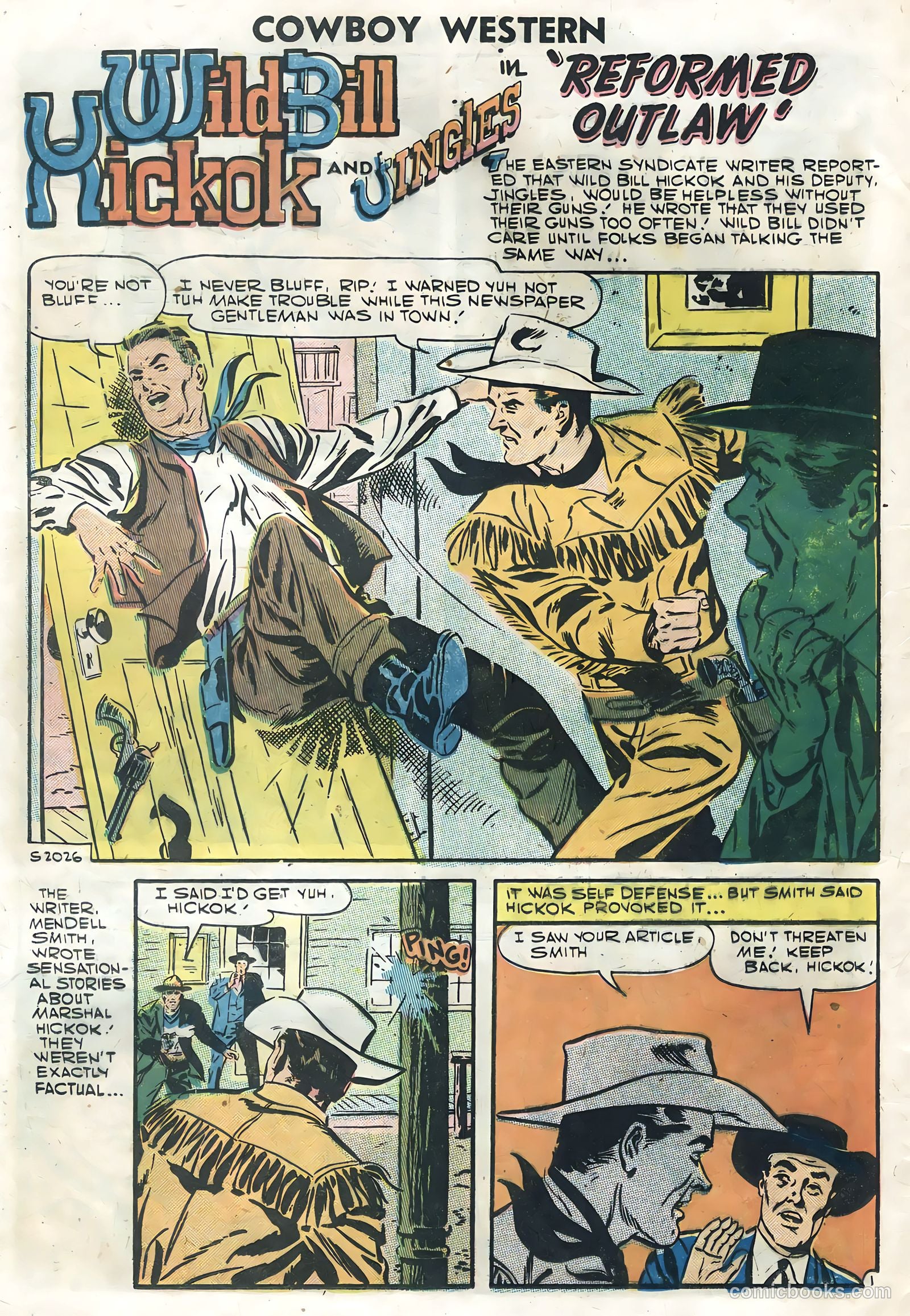 Cowboy Western #64 (1957) — page 24 of 36
