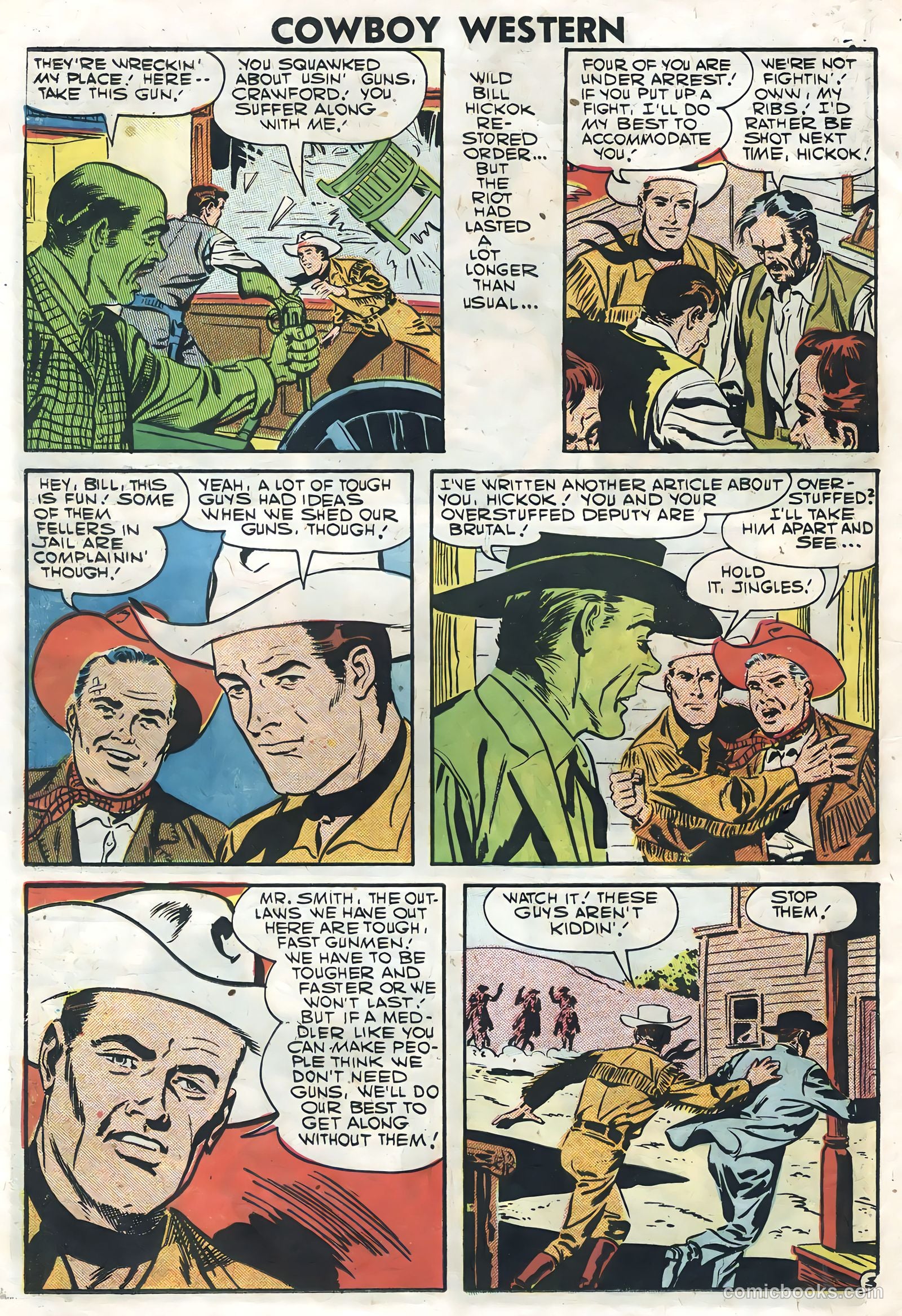 Cowboy Western #64 (1957) — page 26 of 36
