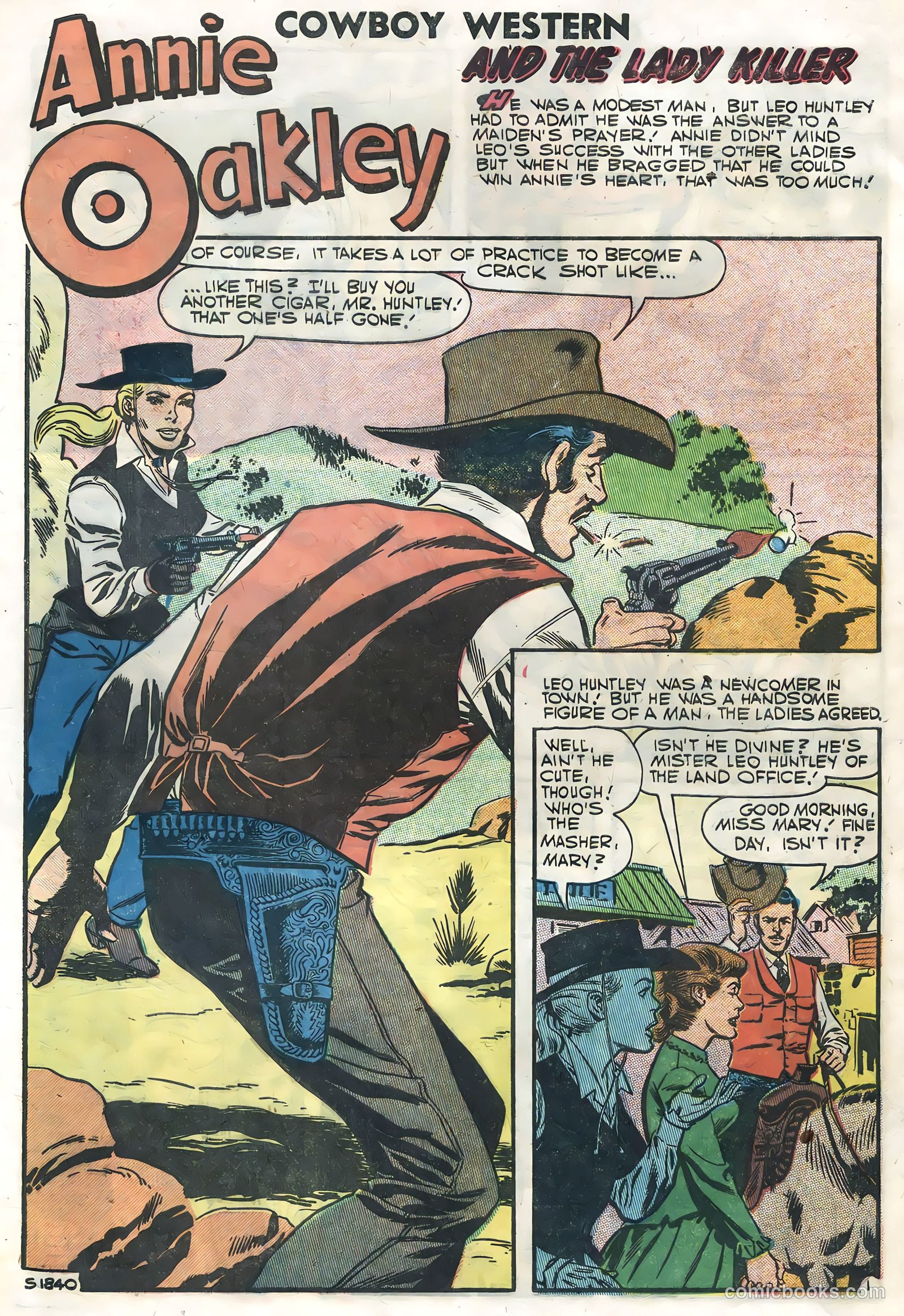 Cowboy Western #64 (1957) — page 28 of 36