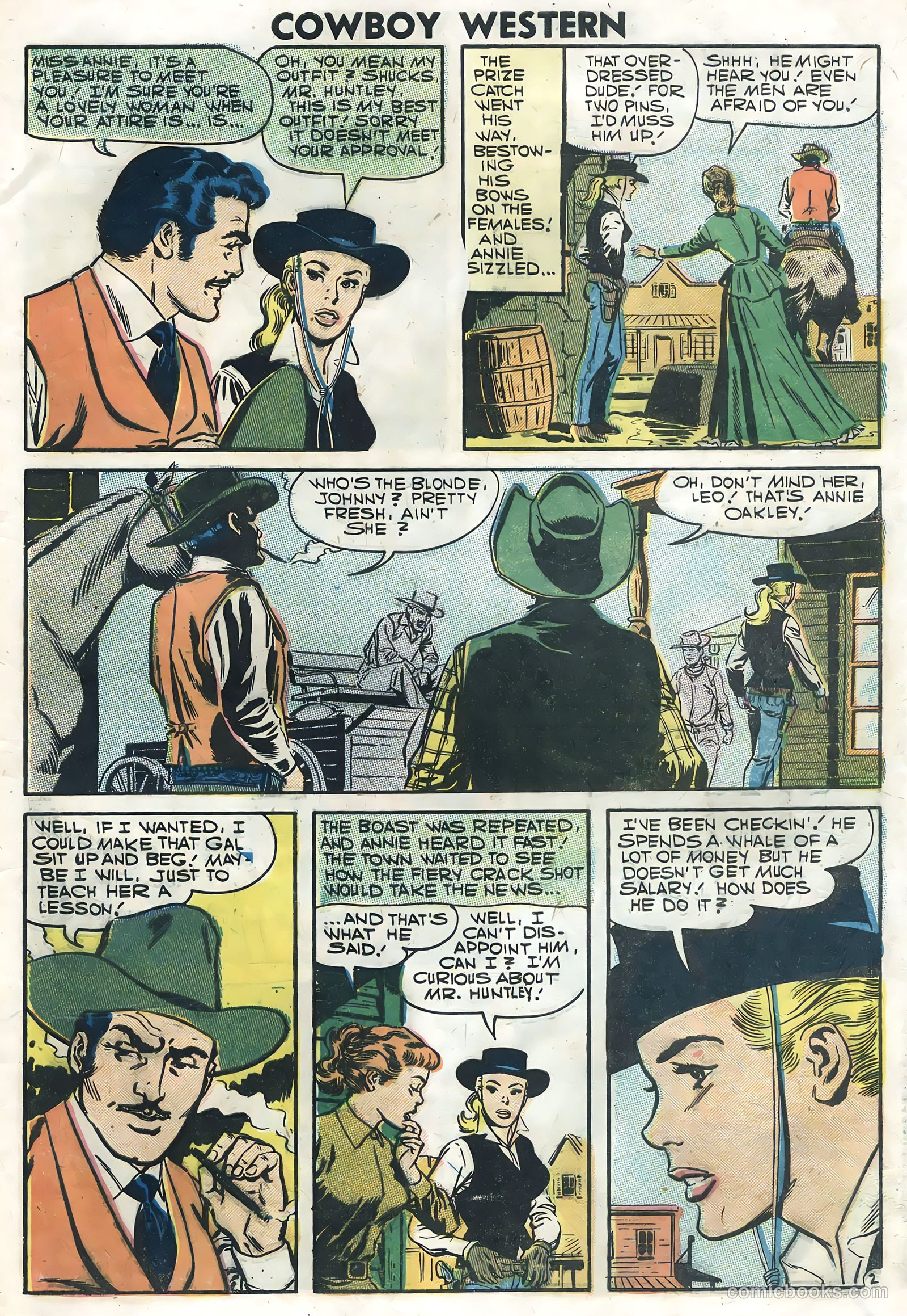 Cowboy Western #64 (1957) — page 29 of 36