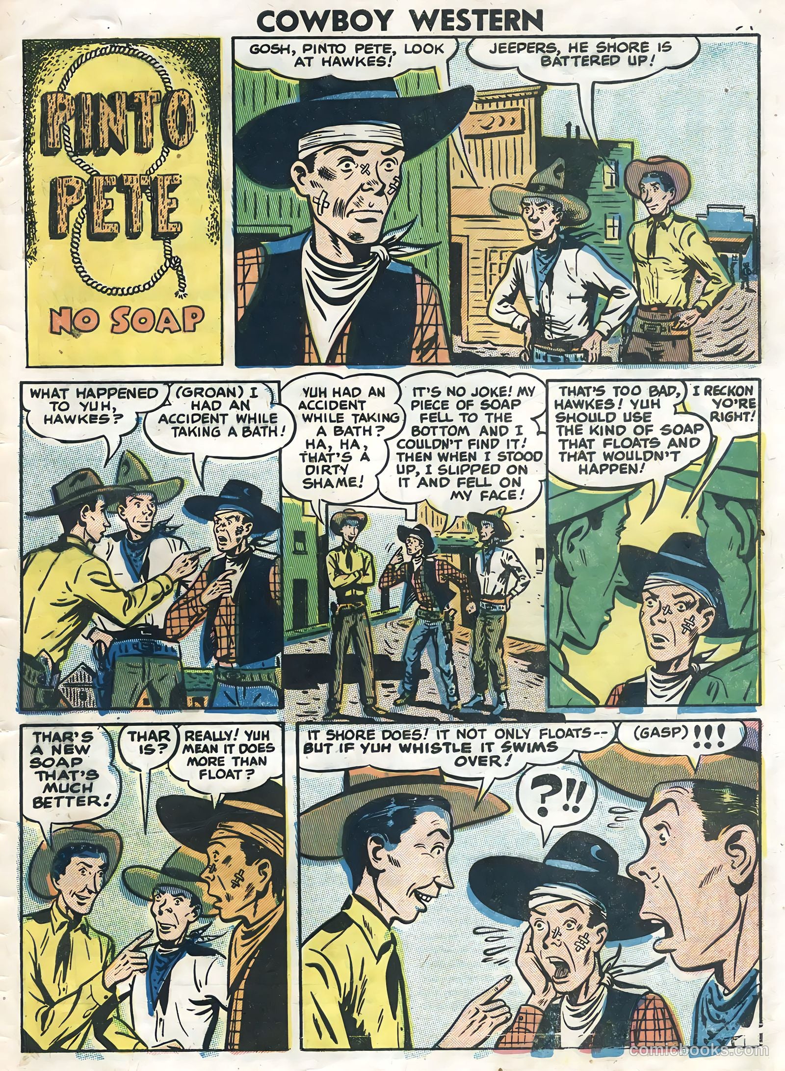 Cowboy Western #64 (1957) — page 33 of 36
