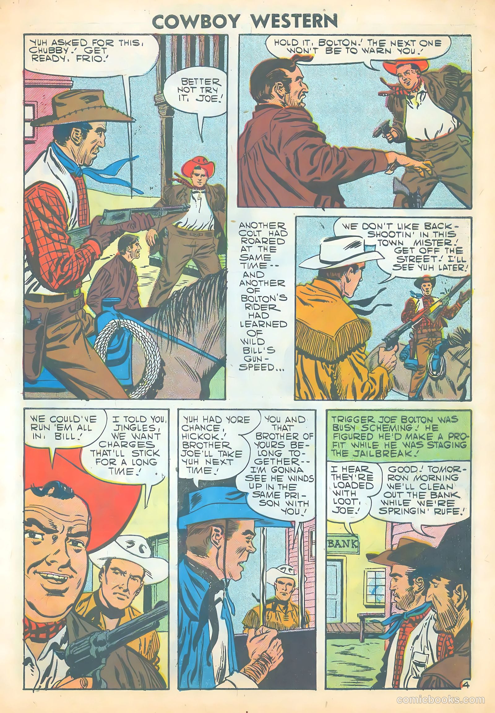 Cowboy Western #65 (1957) — page 7 of 36