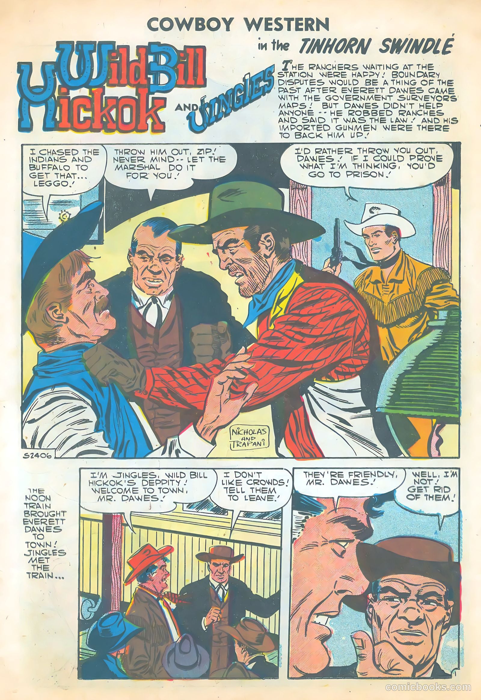 Cowboy Western #65 (1957) — page 11 of 36