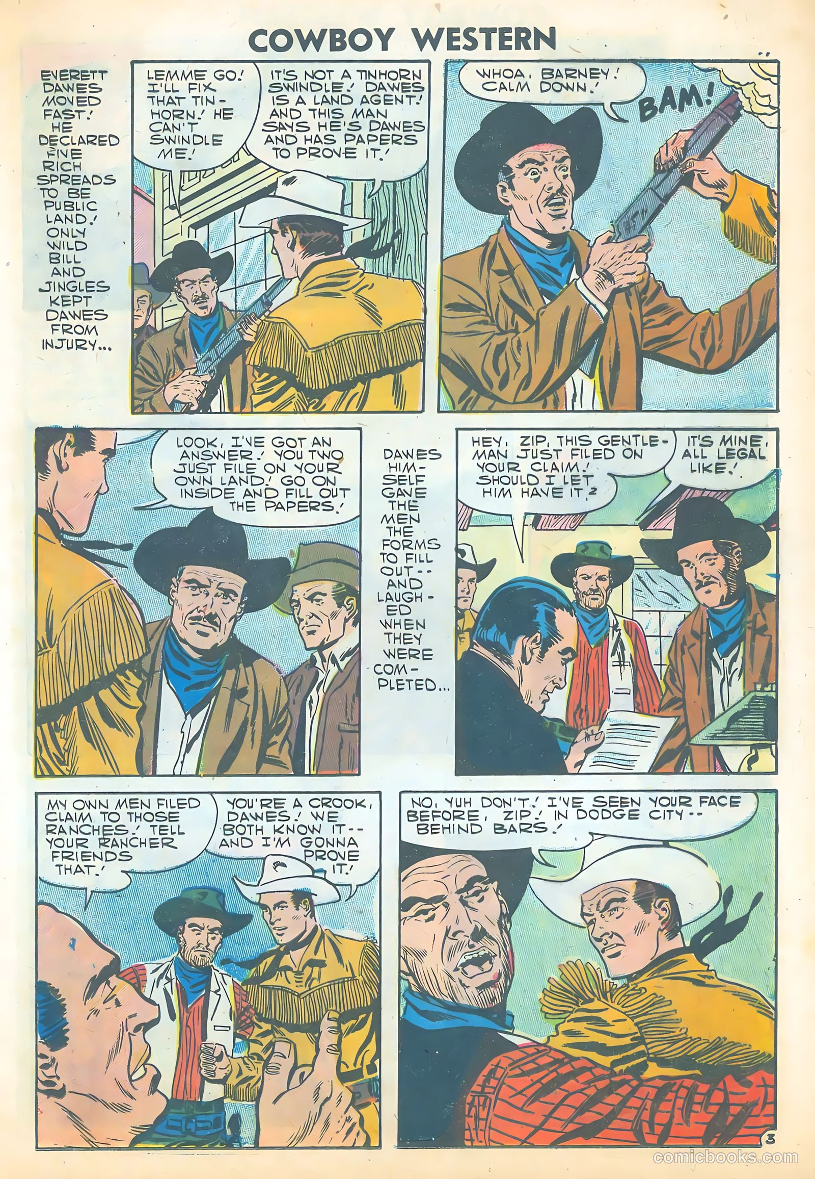 Cowboy Western #65 (1957) — page 13 of 36