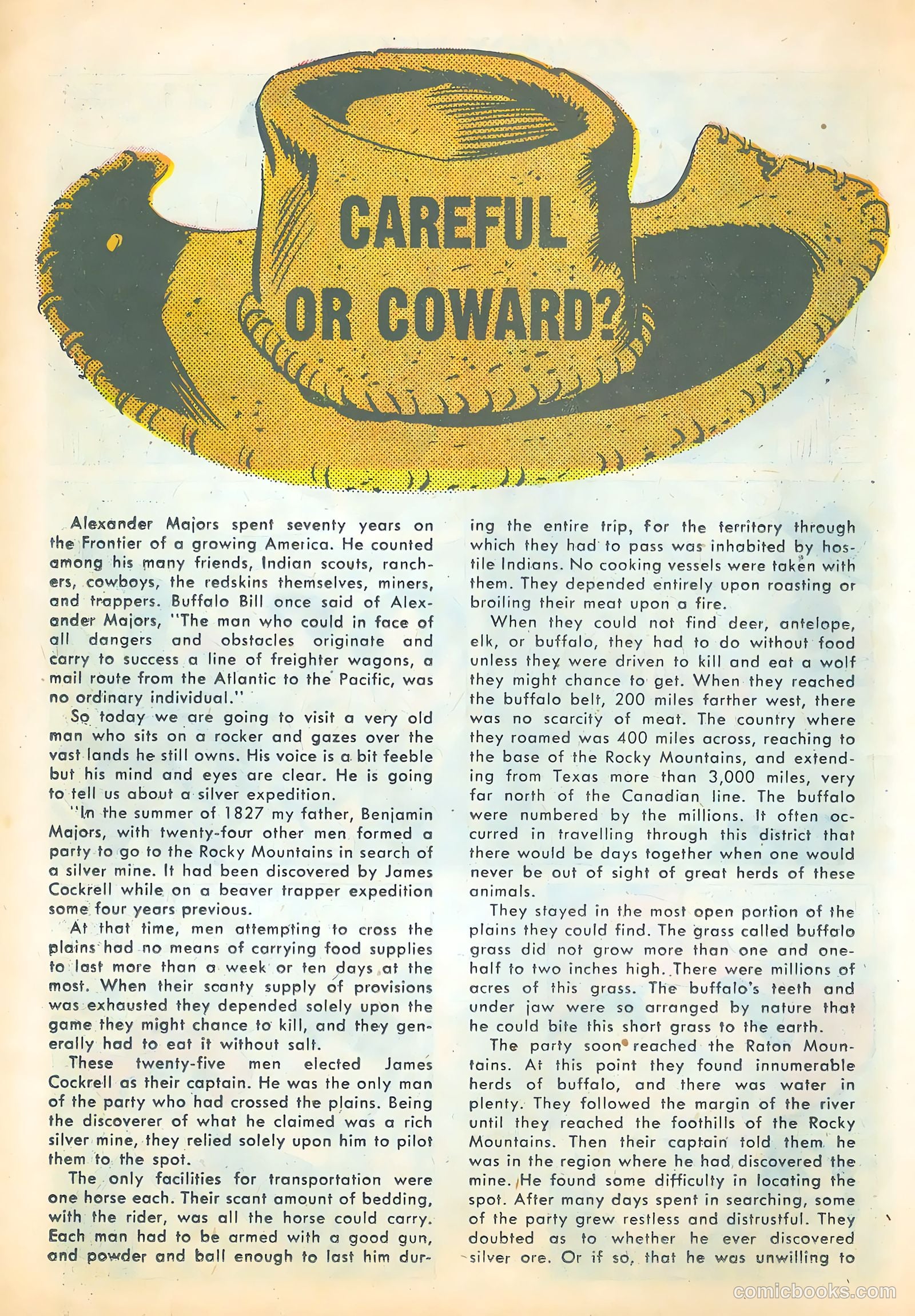 Cowboy Western #65 (1957) — page 18 of 36