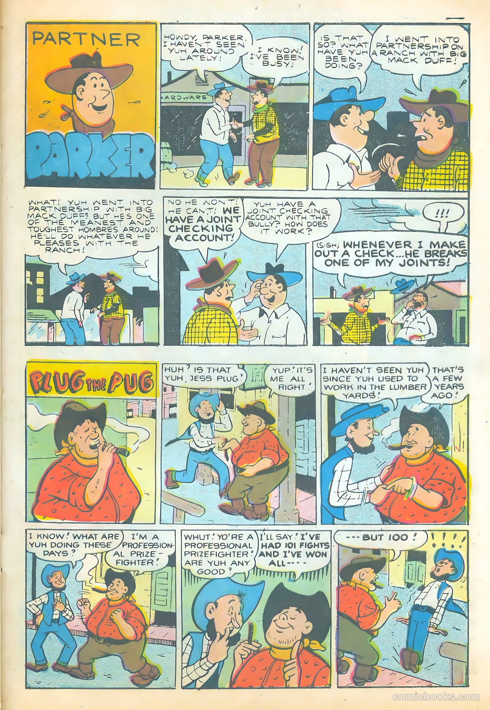 Cowboy Western #65 (1957) — page 27 of 36