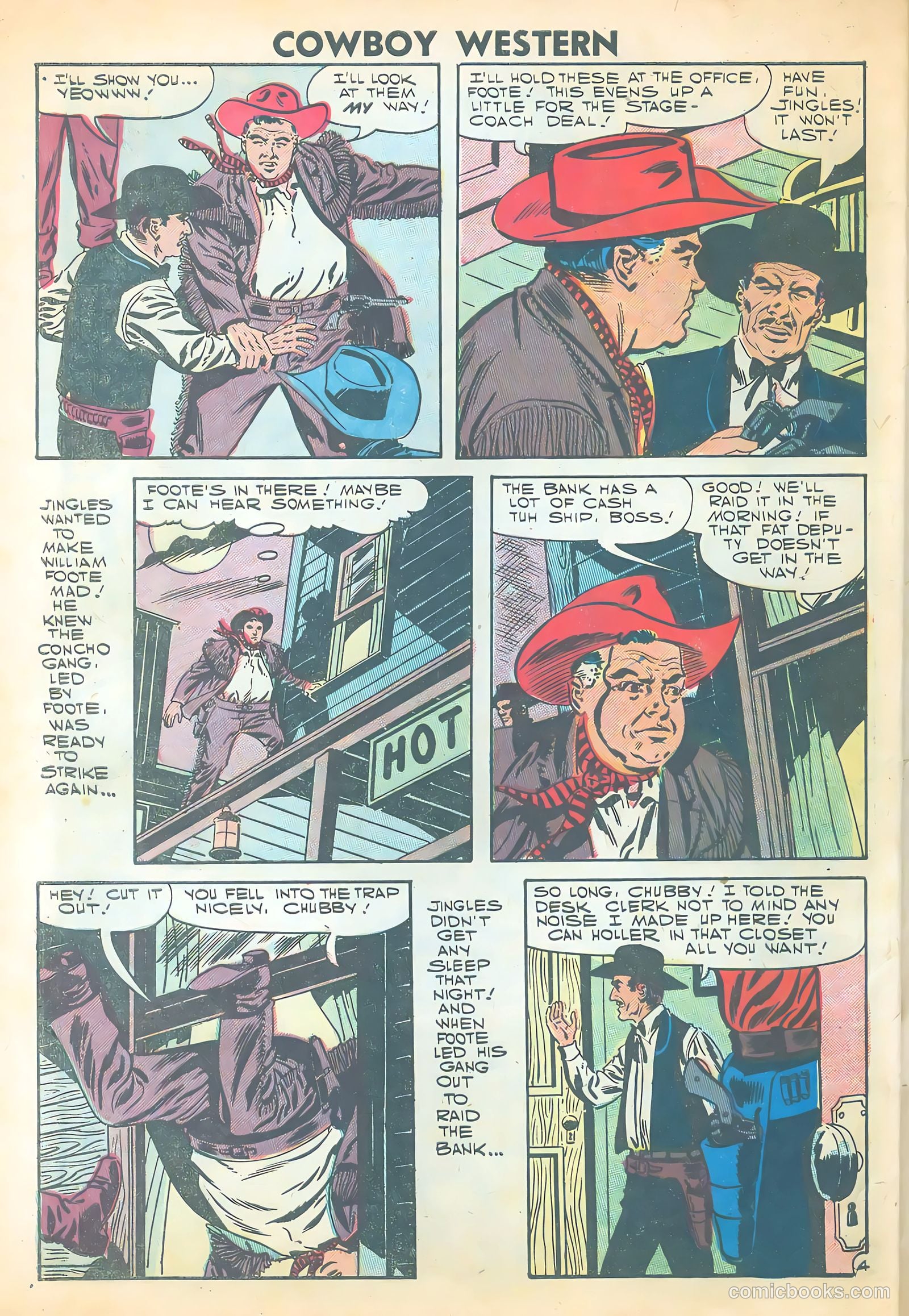 Cowboy Western #65 (1957) — page 32 of 36
