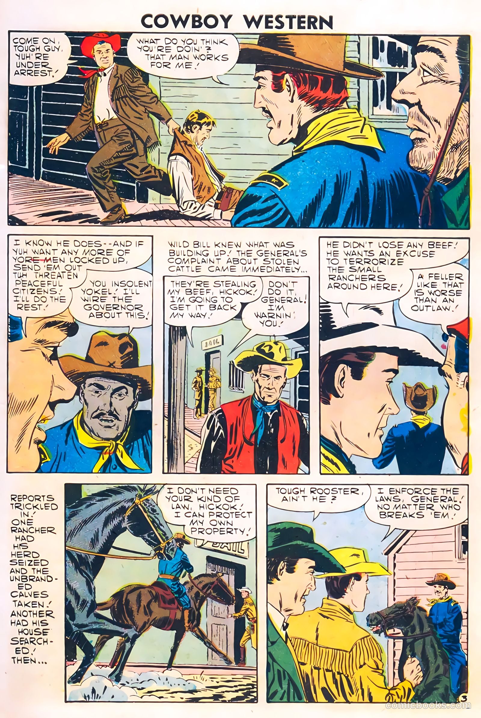 Cowboy Western #66 (1958) — page 5 of 36